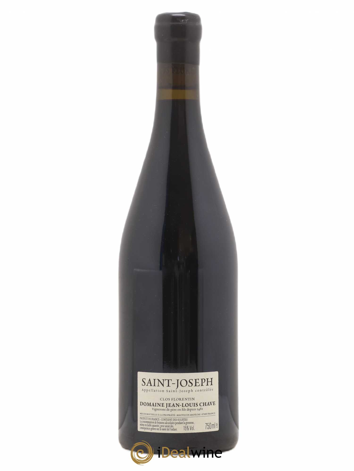 Saint-Joseph Clos Florentin Jean-Louis Chave 2019 - Lot de 1 bouteille - 1
