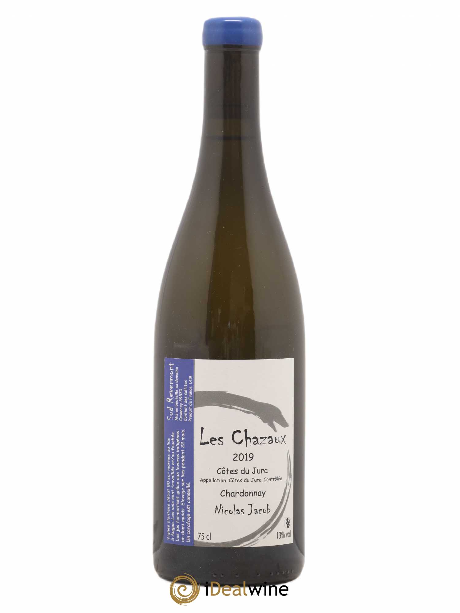 Côtes du Jura Chardonnay Les Chazaux Nicolas Jacob 2019 - Lot de 1 bouteille - 0