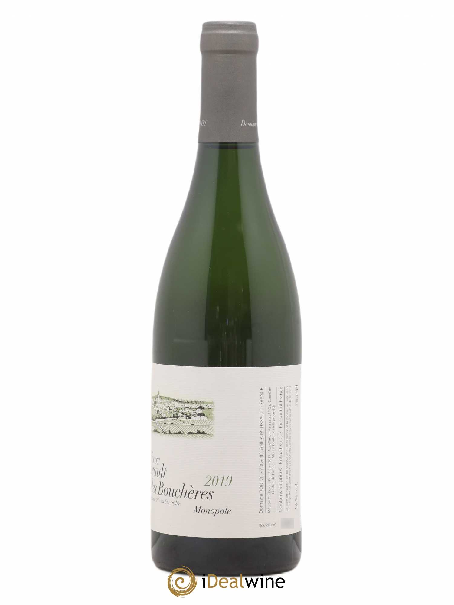 Meursault 1er Cru Clos des Bouchères Roulot (Domaine) 2019 - Lot de 1 bouteille - 1