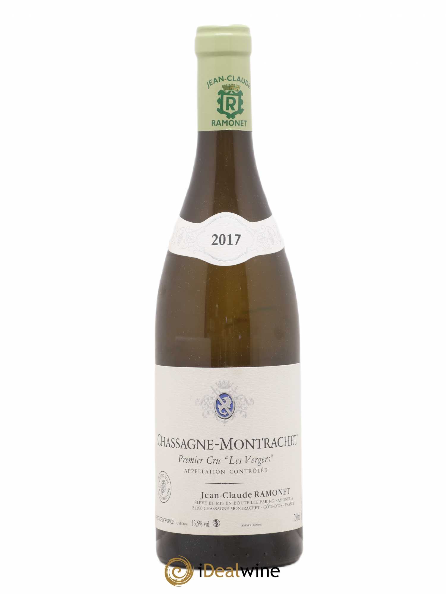 Chassagne-Montrachet 1er Cru Les Vergers Ramonet (Domaine) 2017 - Lot de 1 bouteille - 0