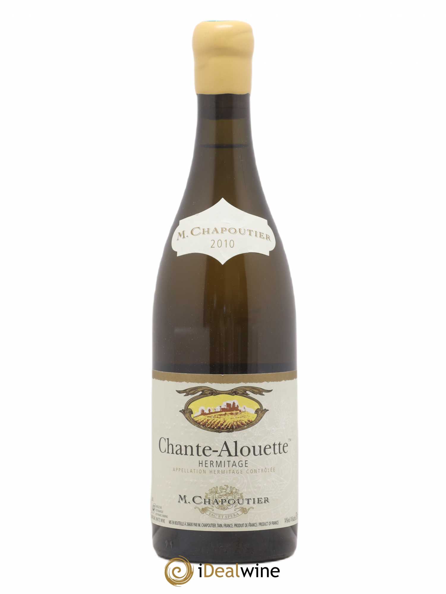Hermitage Chante Alouette Chapoutier 2010 - Lot de 1 bouteille - 0