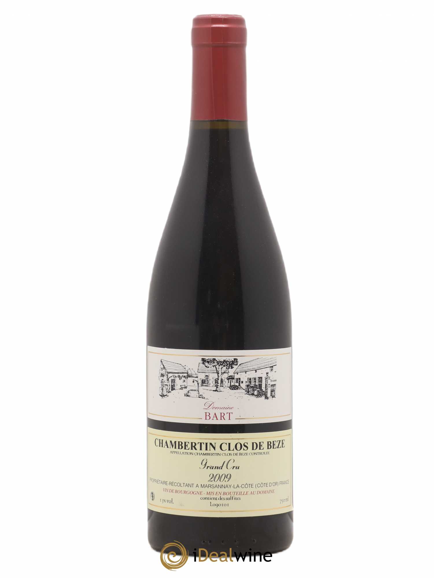 Chambertin Clos de Bèze Grand Cru Bart (Domaine) 2009 - Lot de 1 bouteille - 0