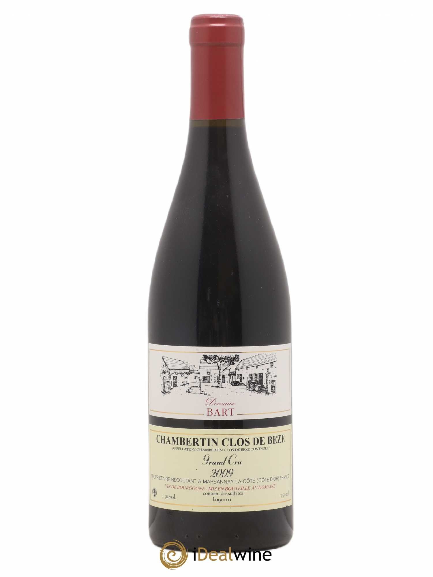 Chambertin Clos de Bèze Grand Cru Bart (Domaine) 2009 - Lot de 1 bouteille - 0