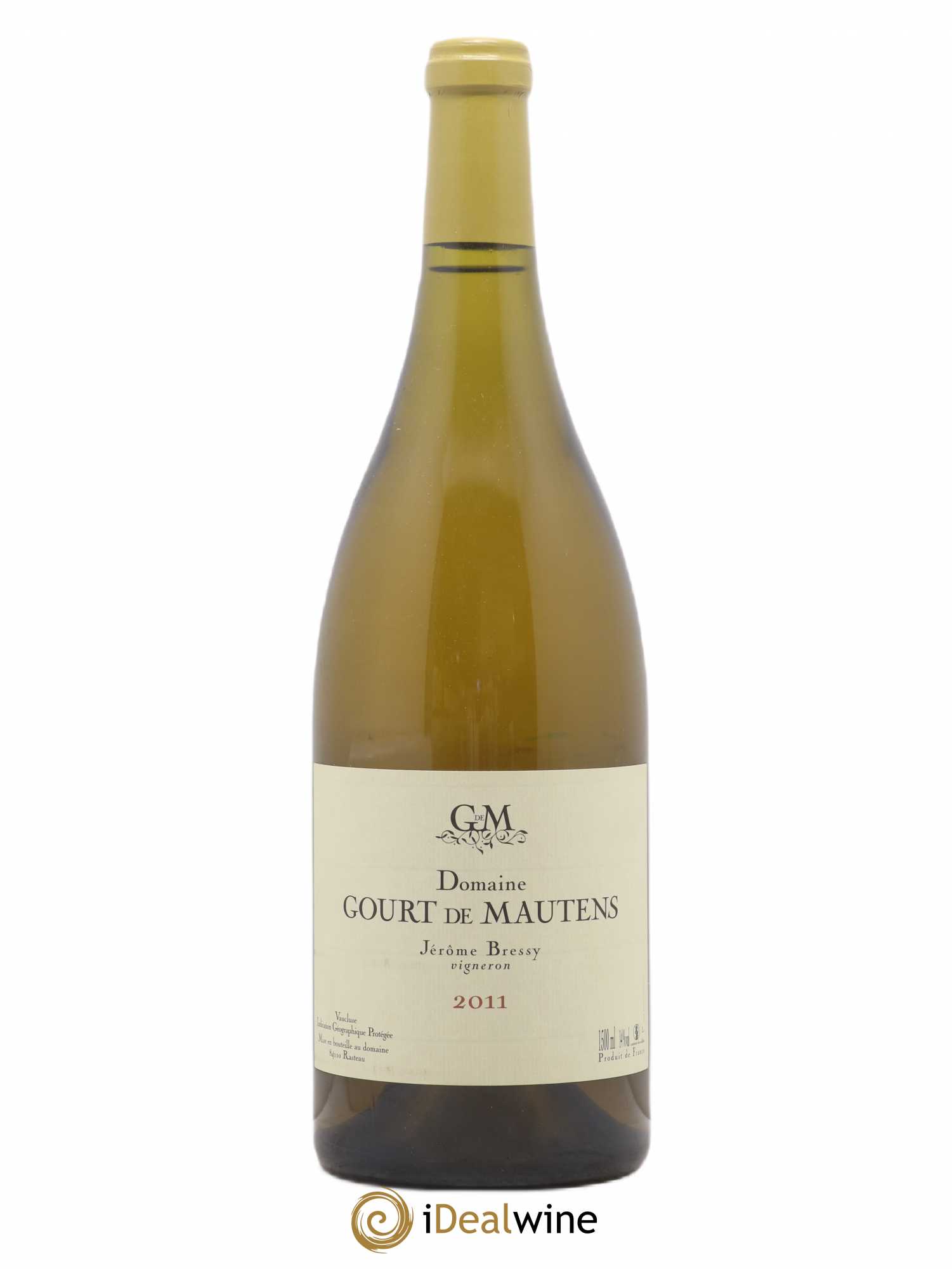 Vaucluse (Vin de Pays de Vaucluse) Domaine Gourt de Mautens - Jérôme Bressy 2011 - Lot de 1 magnum - 0