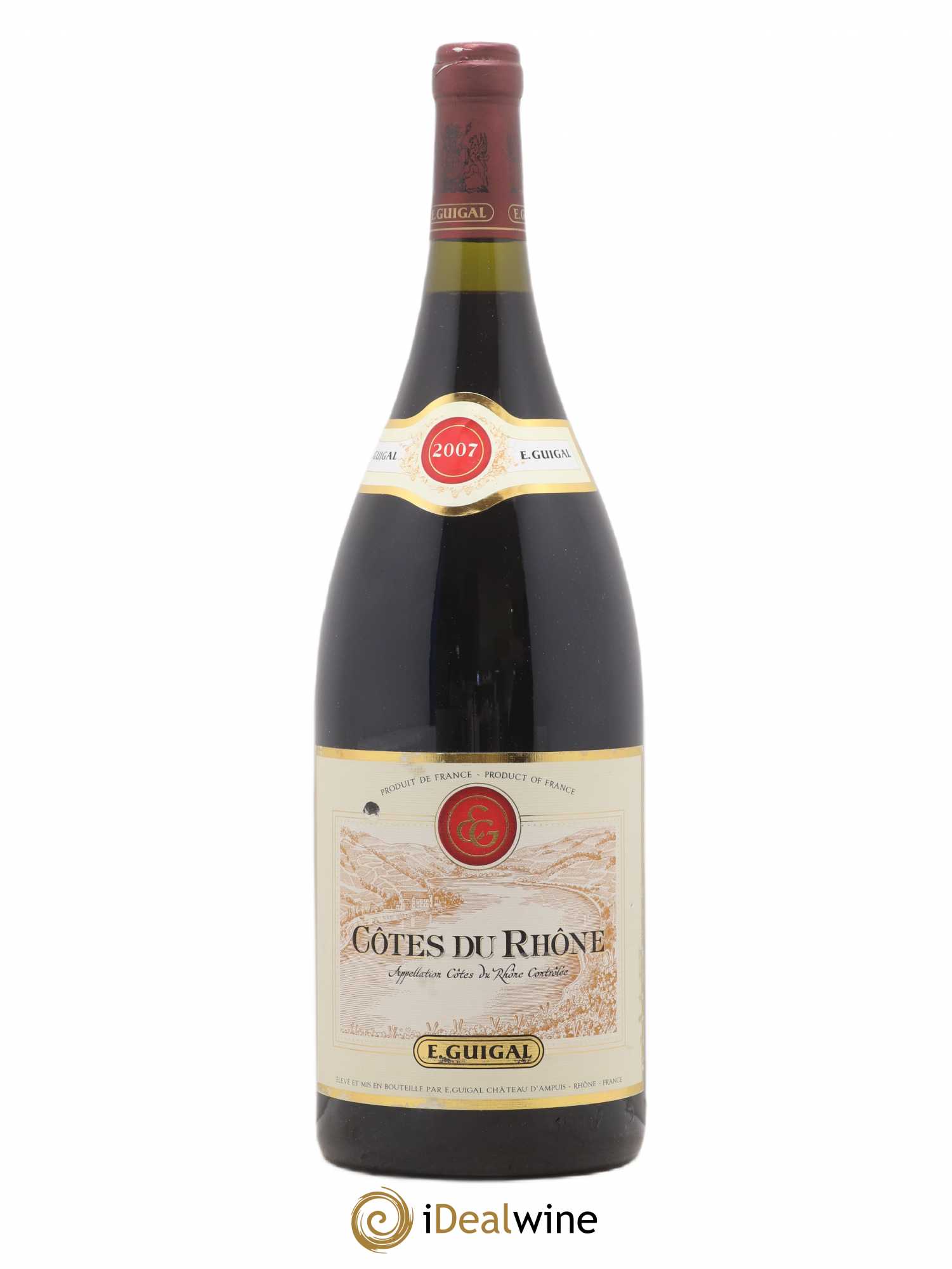 Côtes-du-Rhône Guigal 2007 - Lot de 1 magnum - 0