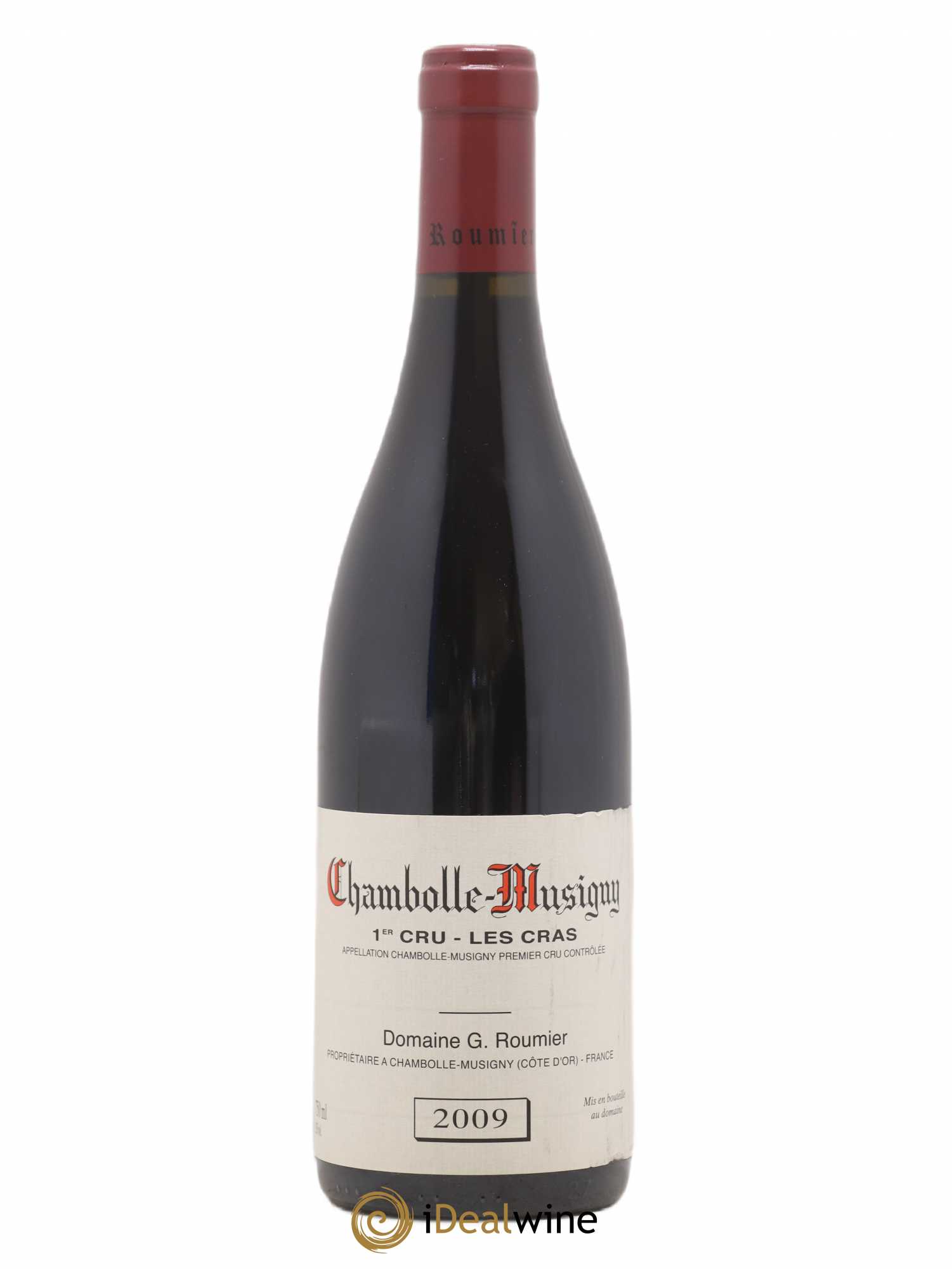 Chambolle-Musigny 1er Cru Les Cras Georges Roumier (Domaine) 2009 - Lot de 1 bouteille - 0
