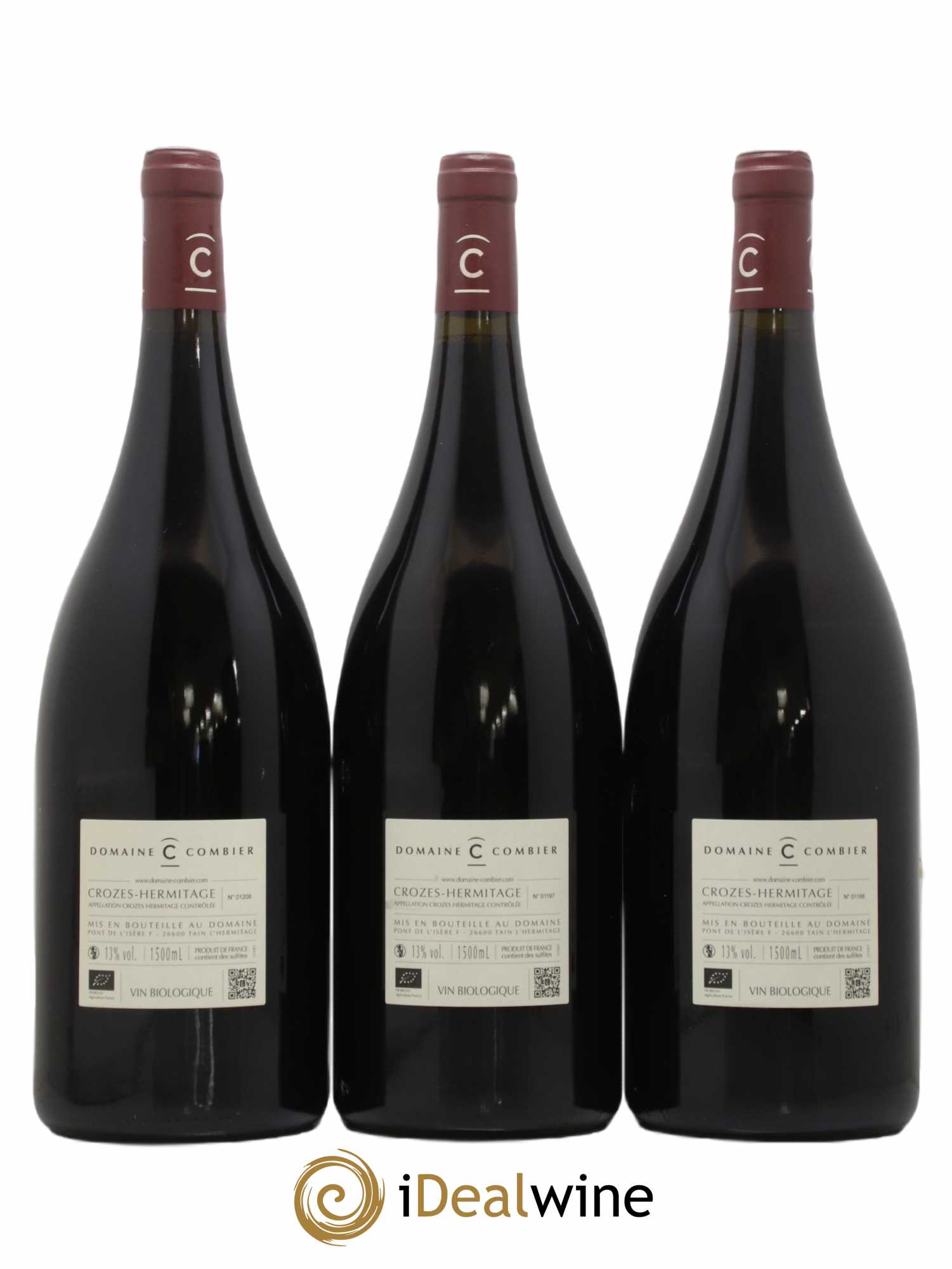 Crozes-Hermitage Clos des Grives Combier 2020 - Lot de 3 magnums - 1