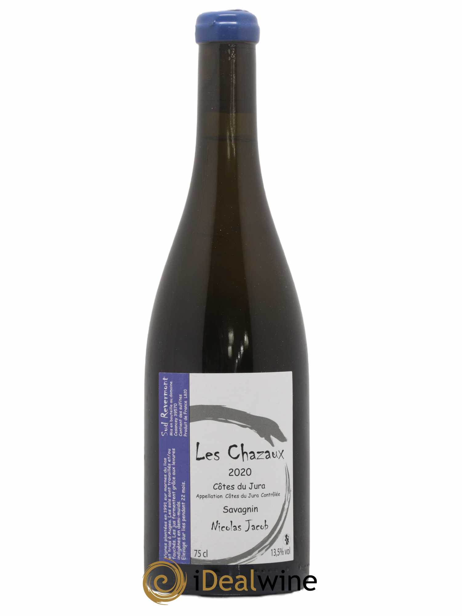 Côtes du Jura Savagnin Les Chazaux Nicolas Jacob 2020 - Lot de 1 bouteille - 0