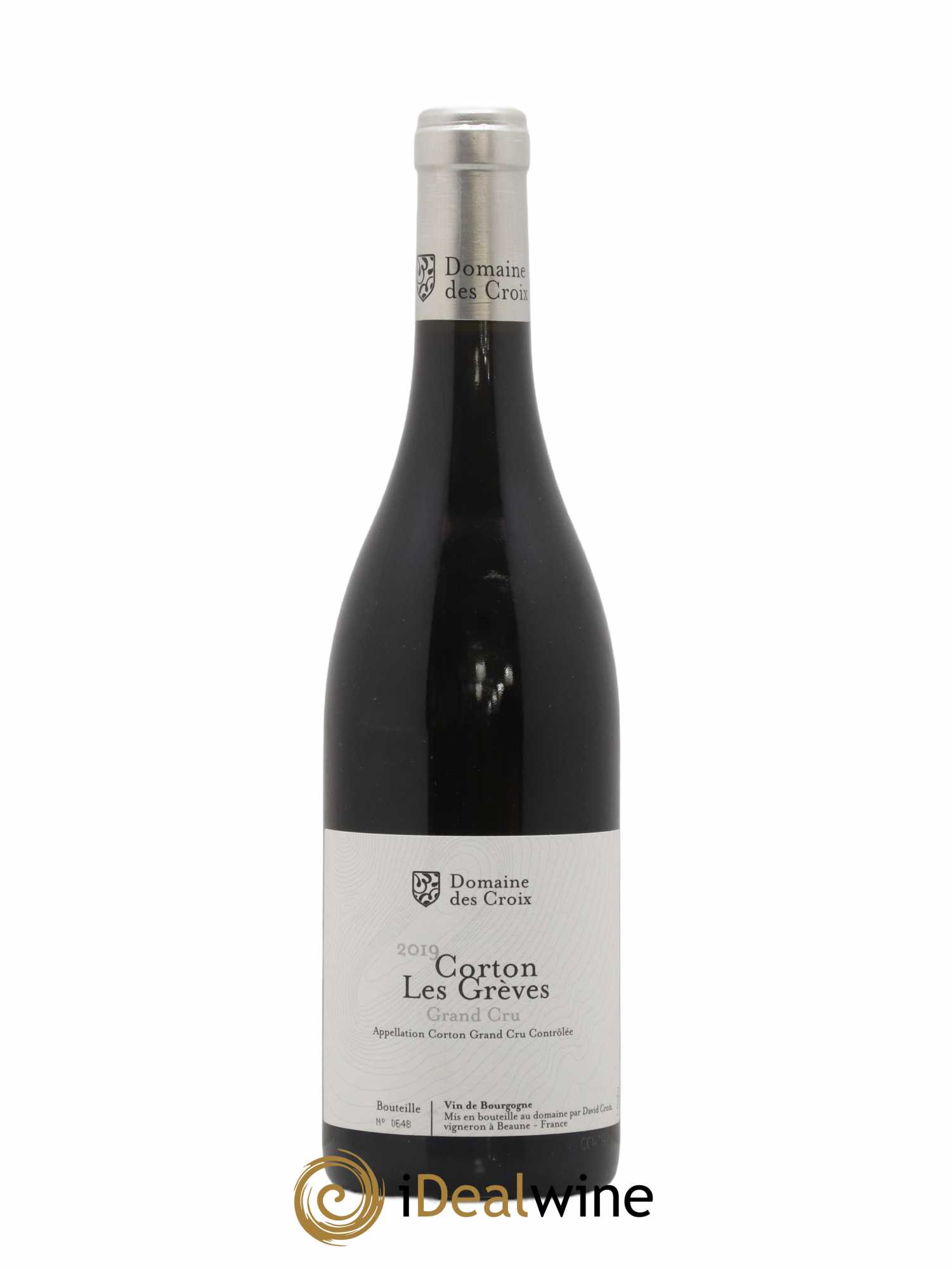 Corton Grand Cru Les Grèves Croix (Domaine des) 2019 - Lot de 1 bouteille - 0