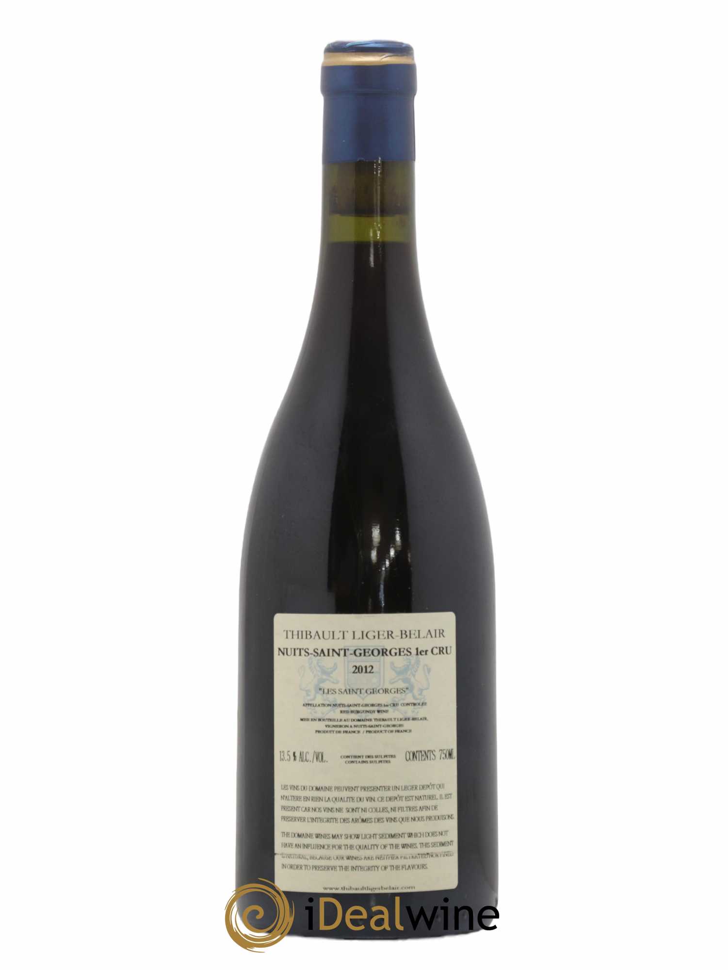 Nuits-Saint-Georges 1er Cru Les Saint-Georges Thibault Liger-Belair 2012 - Lot de 1 bouteille - 1