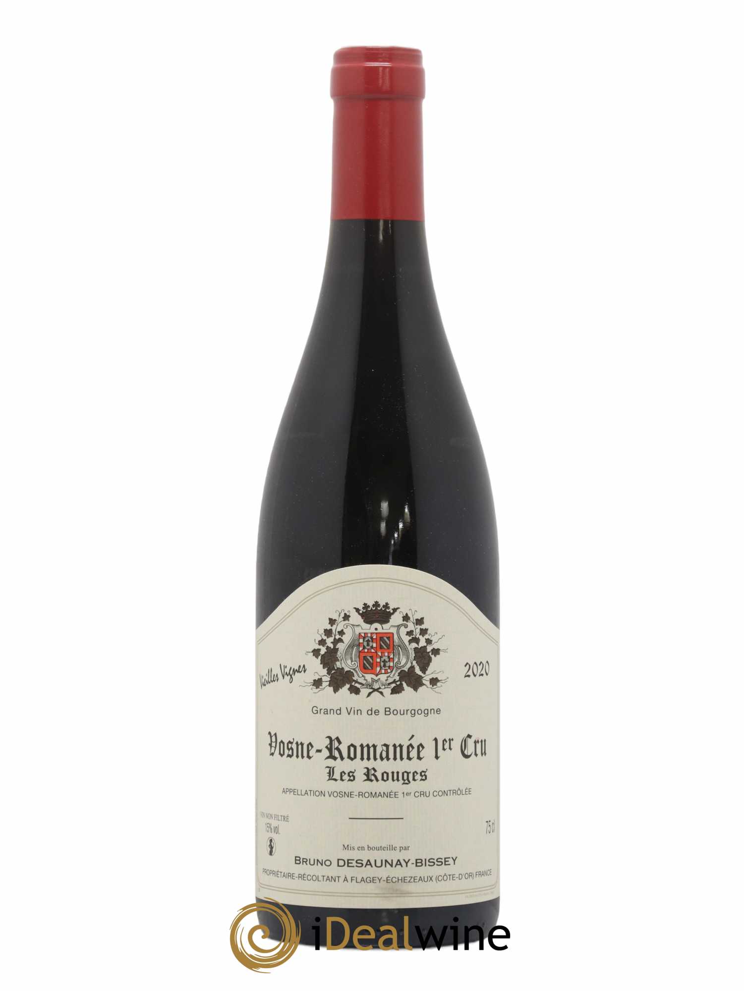 Vosne-Romanée 1er Cru Les Rouges Vieilles Vignes Bruno Desauney-Bissey 2020 - Lot de 1 bouteille - 0