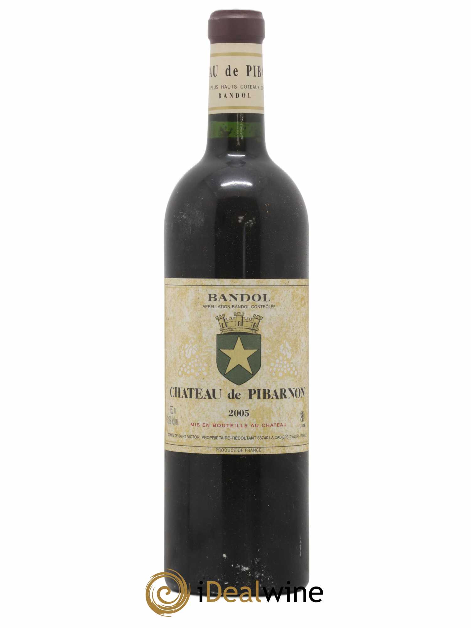 Bandol Château de Pibarnon Comte de Saint-Victor 2005 - Lot de 1 bouteille - 0