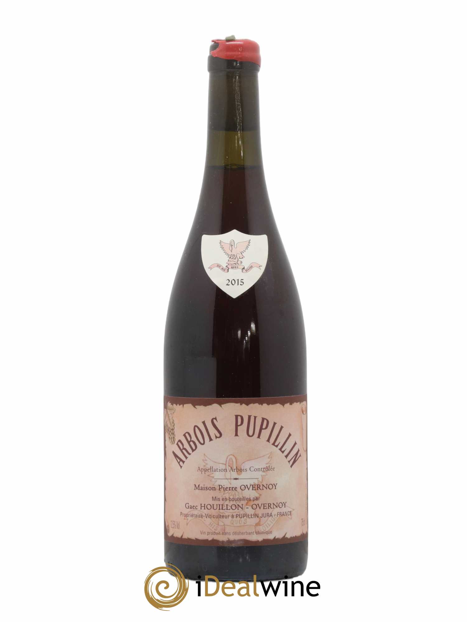 Arbois-Pupillin Poulsard (cire rouge) Overnoy-Houillon (Domaine) 2015 - Lot de 1 bouteille - 0