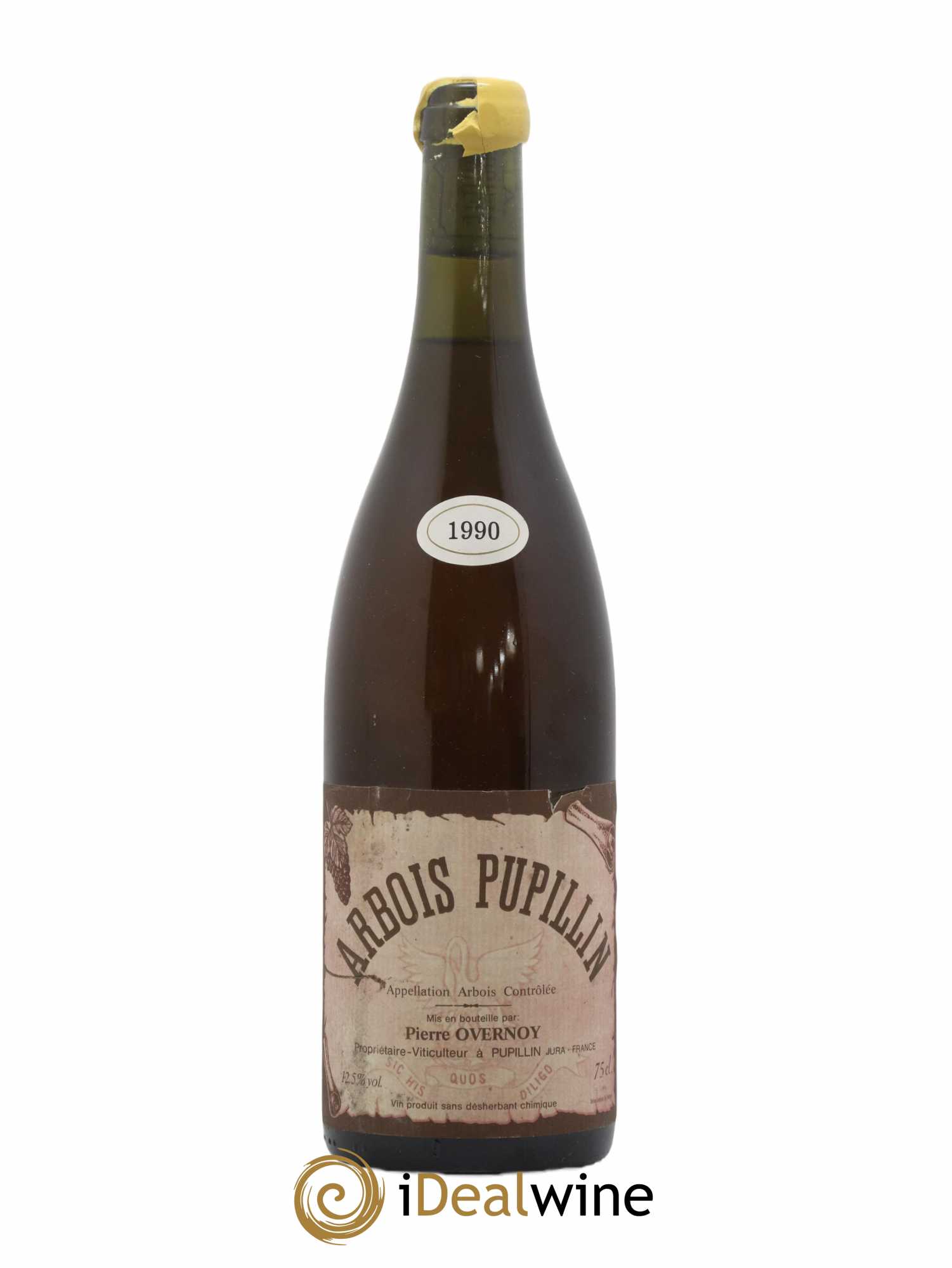 Arbois-Pupillin Savagnin (cire jaune) Overnoy-Houillon (Domaine) 1990 - Lot de 1 bouteille - 0