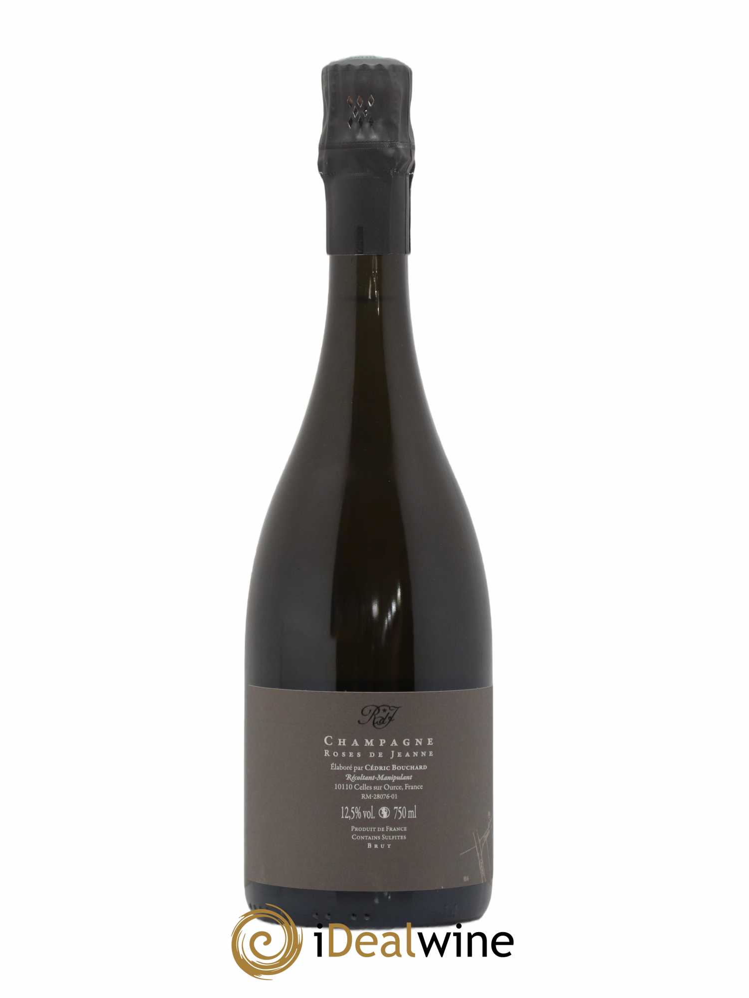 Roses de Jeanne Les Ursules Blanc de Noirs Brut Cédric Bouchard 2018 - Lot de 1 bouteille - 1