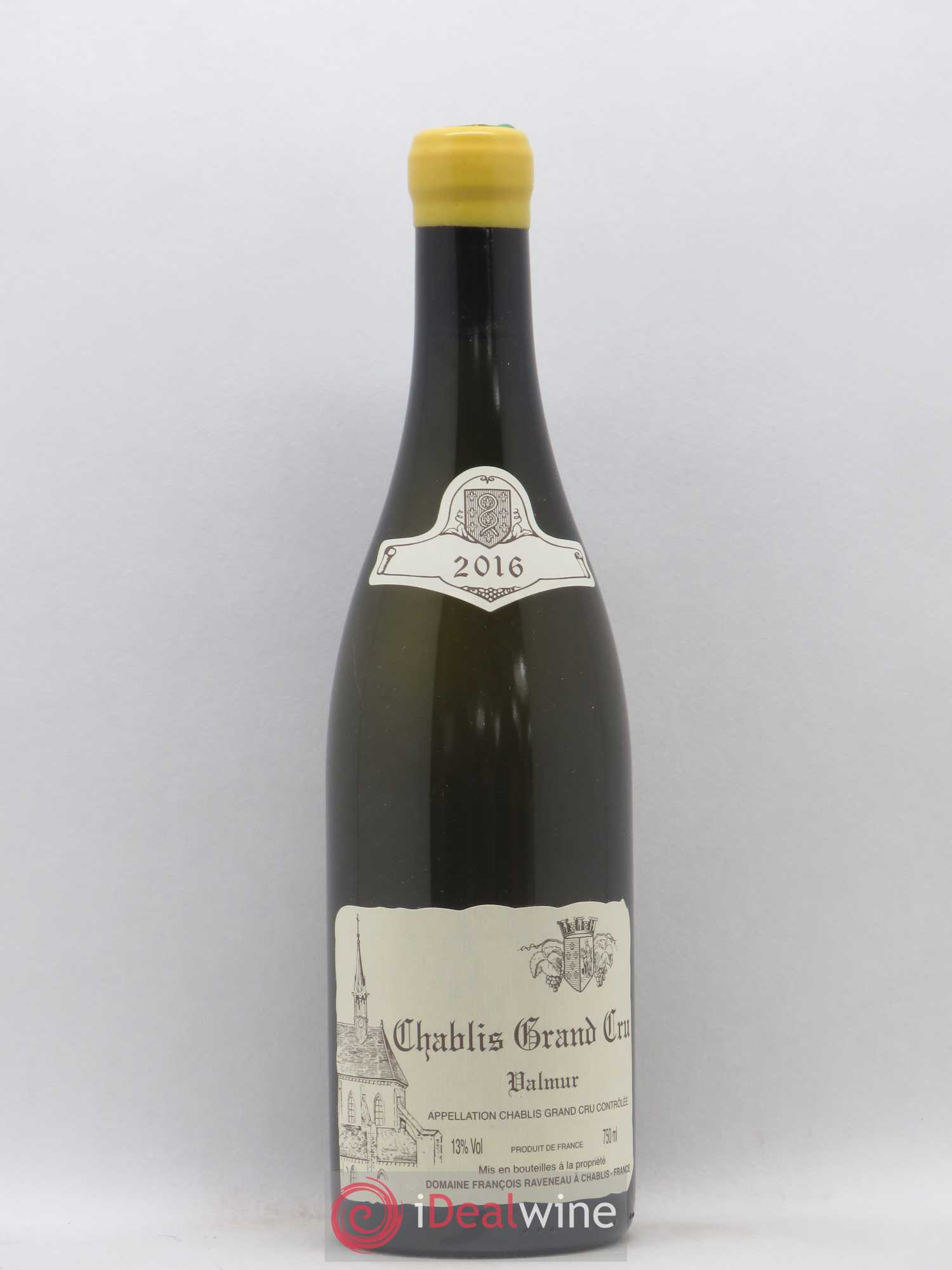 Chablis Grand Cru Valmur Raveneau (Domaine) 2016 - Lot de 1 bouteille - 0