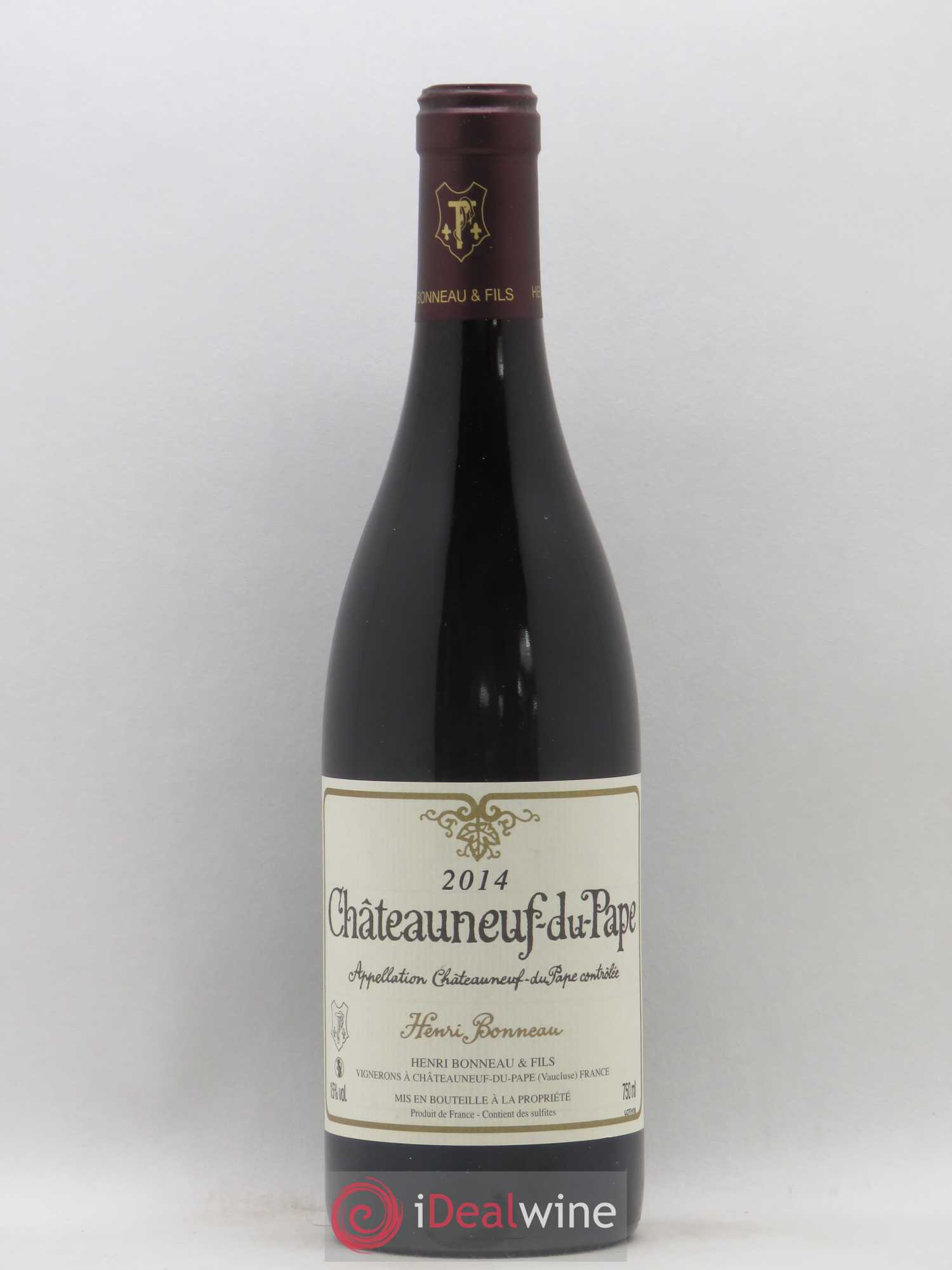 Châteauneuf-du-Pape Henri Bonneau Henri Bonneau & Fils 2014 - Lot de 1 bouteille - 0