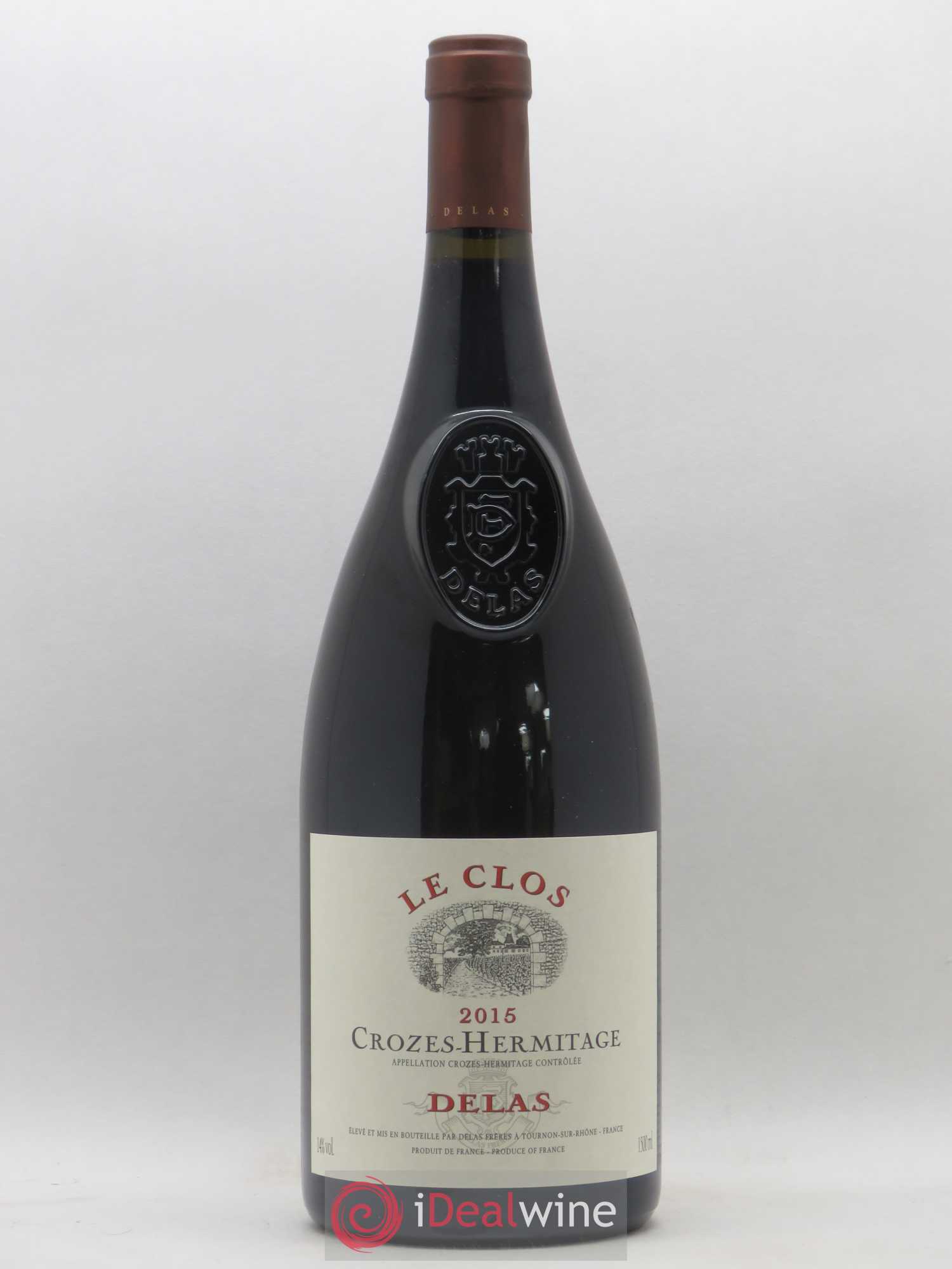 Crozes-Hermitage Le Clos Delas Frères 2015 - Lot de 1 magnum - 0