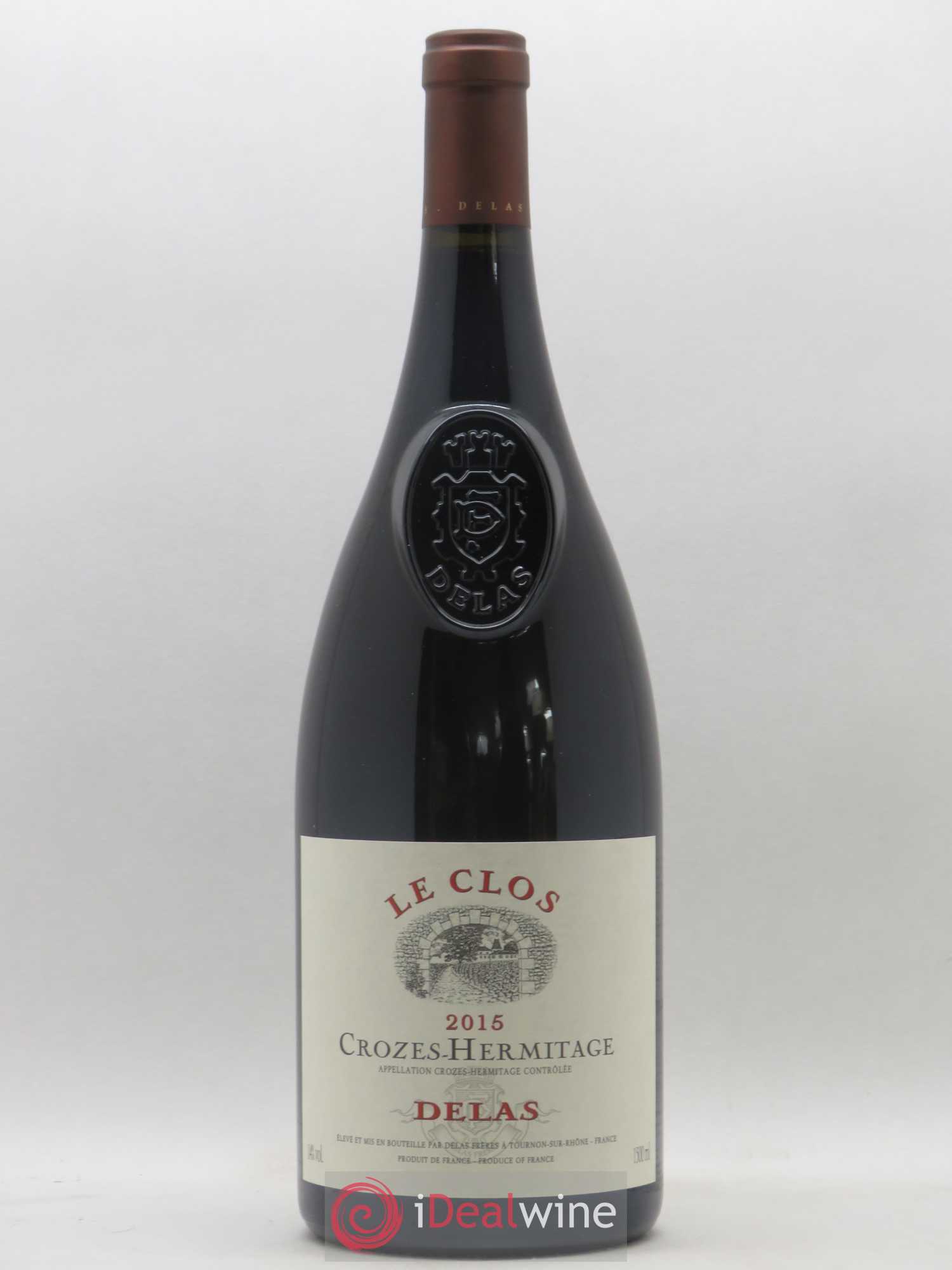 Crozes-Hermitage Le Clos Delas Frères 2015 - Lot de 1 magnum - 0
