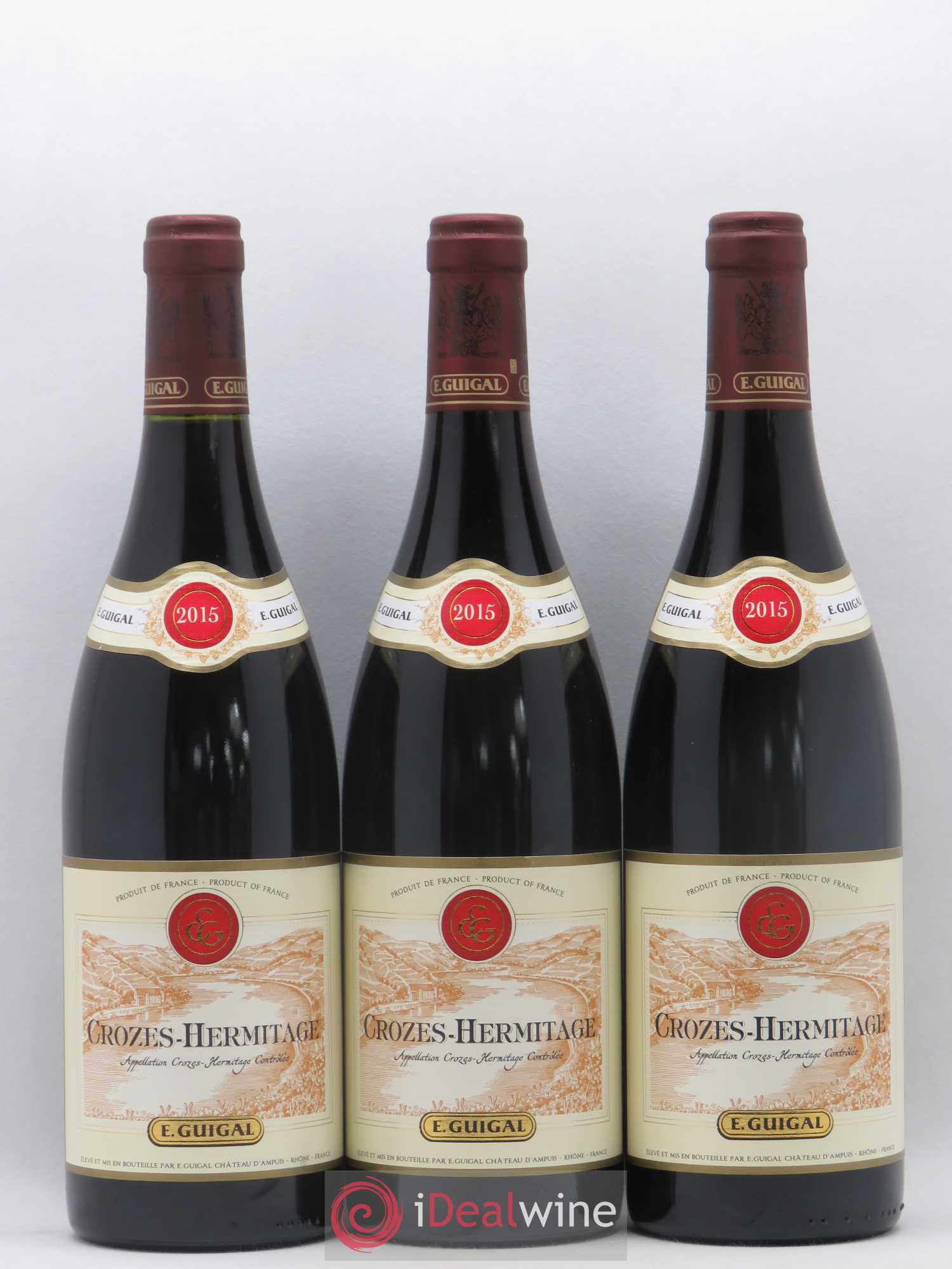 Crozes-Hermitage Guigal 2015 - Lot de 12 bouteilles - 1