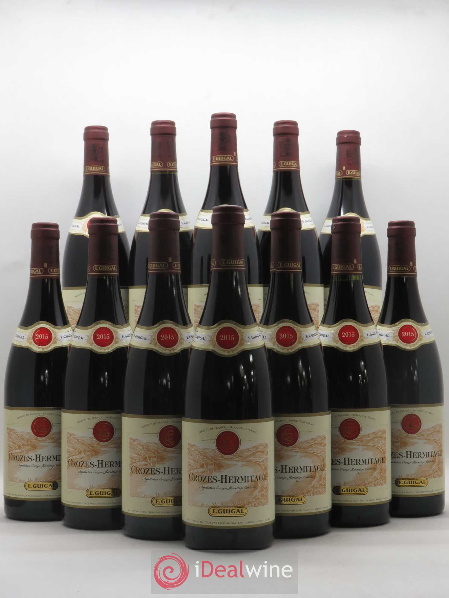 Crozes-Hermitage Guigal 2015 - Lot de 12 bouteilles - 0