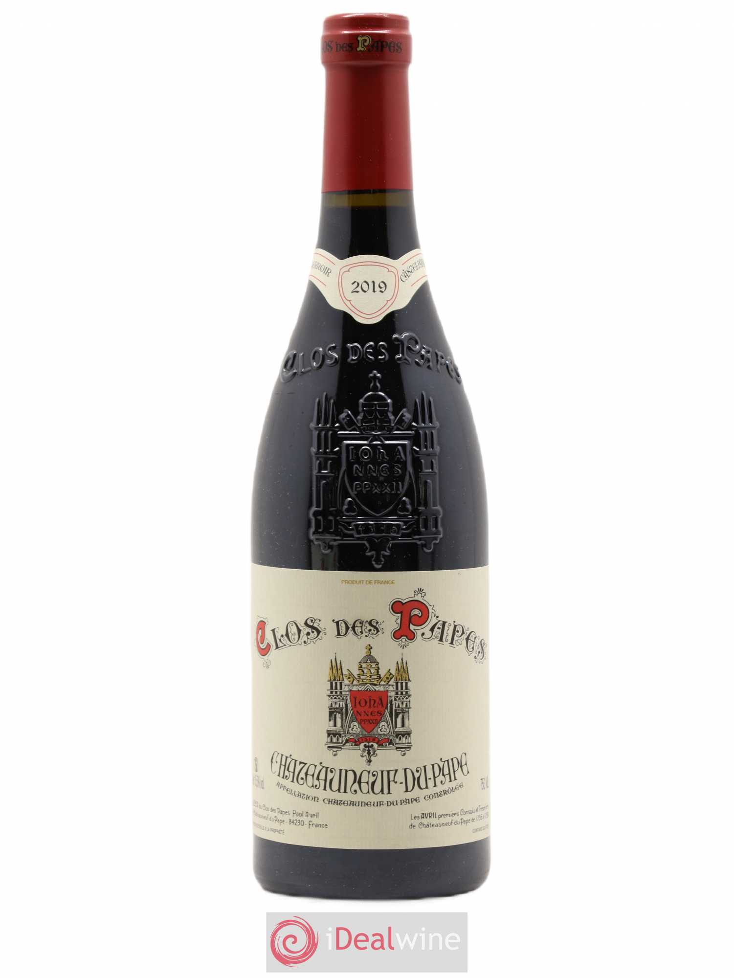 Châteauneuf-du-Pape Clos des Papes - Paul Avril 2019 - Lot de 1 bouteille - 0