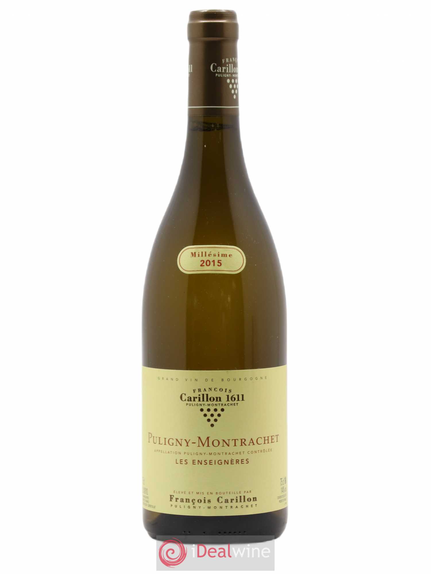 Puligny-Montrachet Les Enseignères François Carillon 2015 - Lot de 1 bouteille - 0
