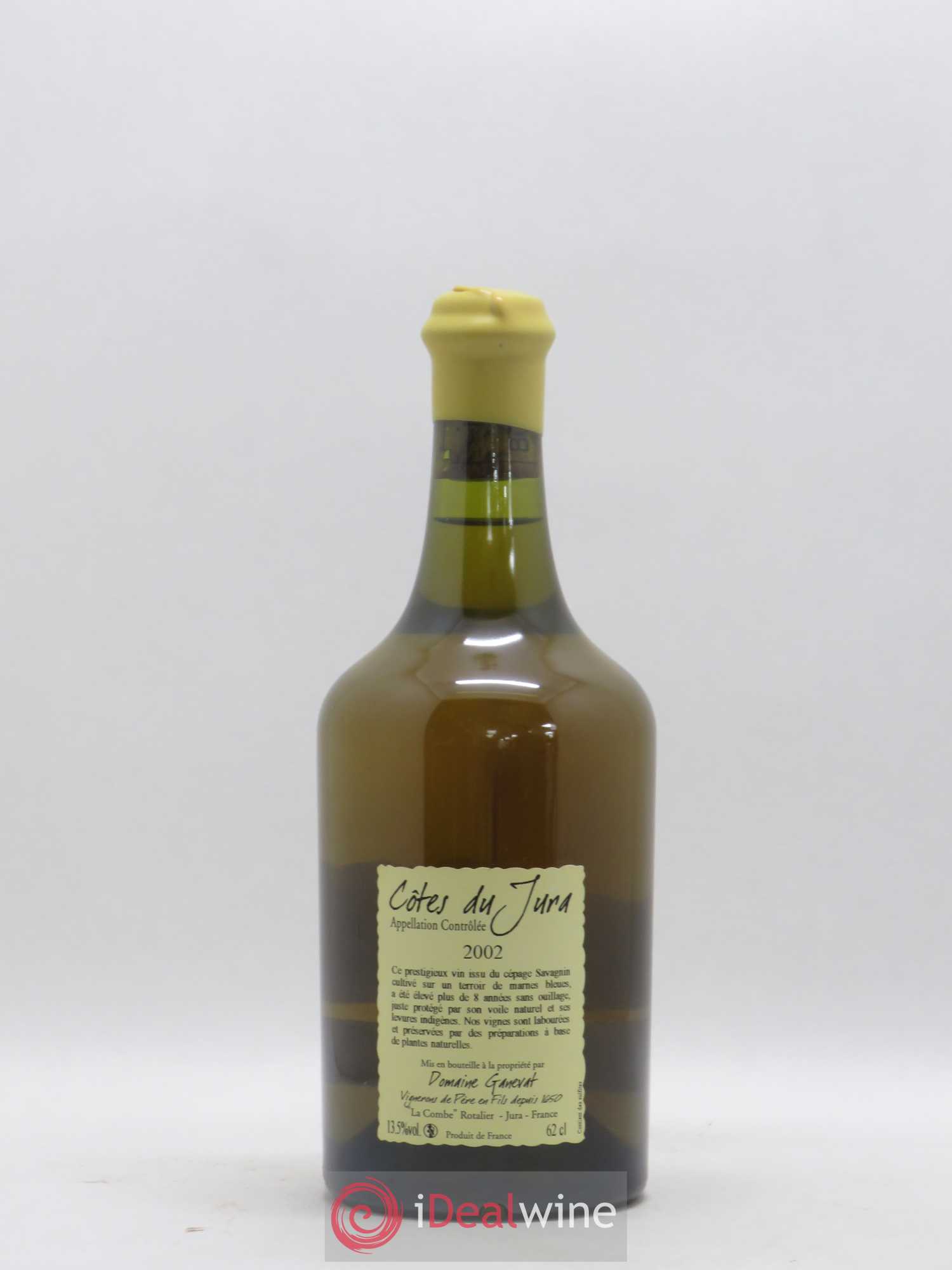 Côtes du Jura Vin Jaune Jean-François Ganevat (Domaine) 2002 - Lot de 1 bouteille - 1