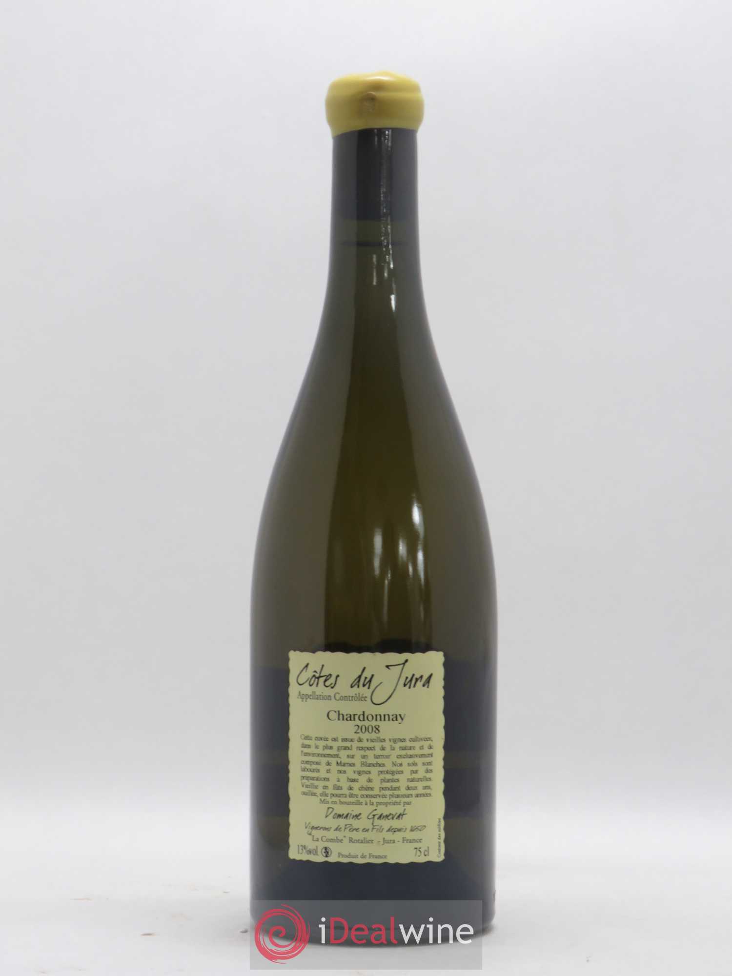 Côtes du Jura Les Grands Teppes Vieilles Vignes Jean-François Ganevat (Domaine) 2008 - Lot de 1 bouteille - 1