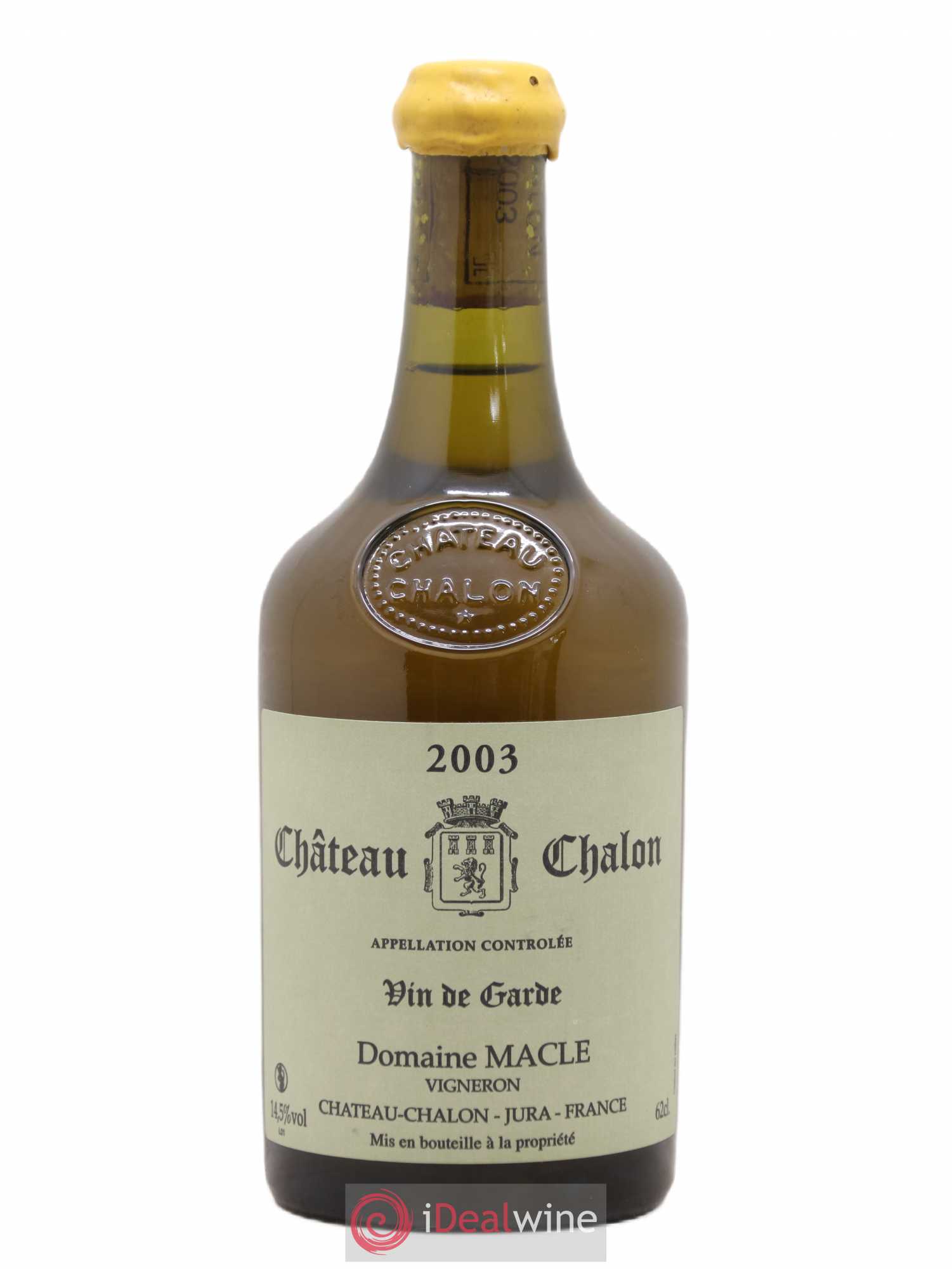 Château-Chalon Jean Macle 62CL 2003 - Lot de 1 bouteille - 0