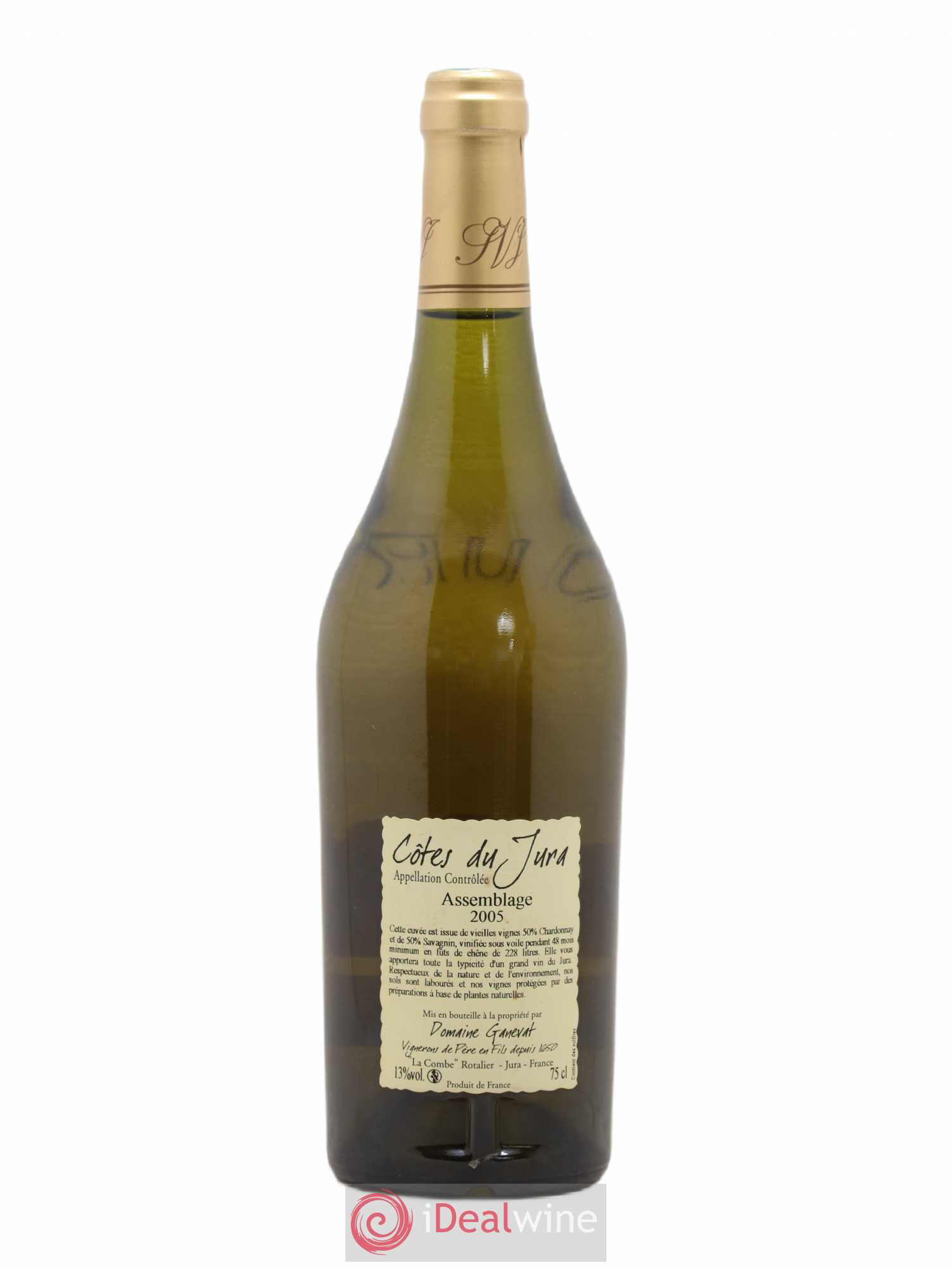 Côtes du Jura Cuvée de Garde Jean-François Ganevat (Domaine) 2005 - Lot de 1 bouteille - 1