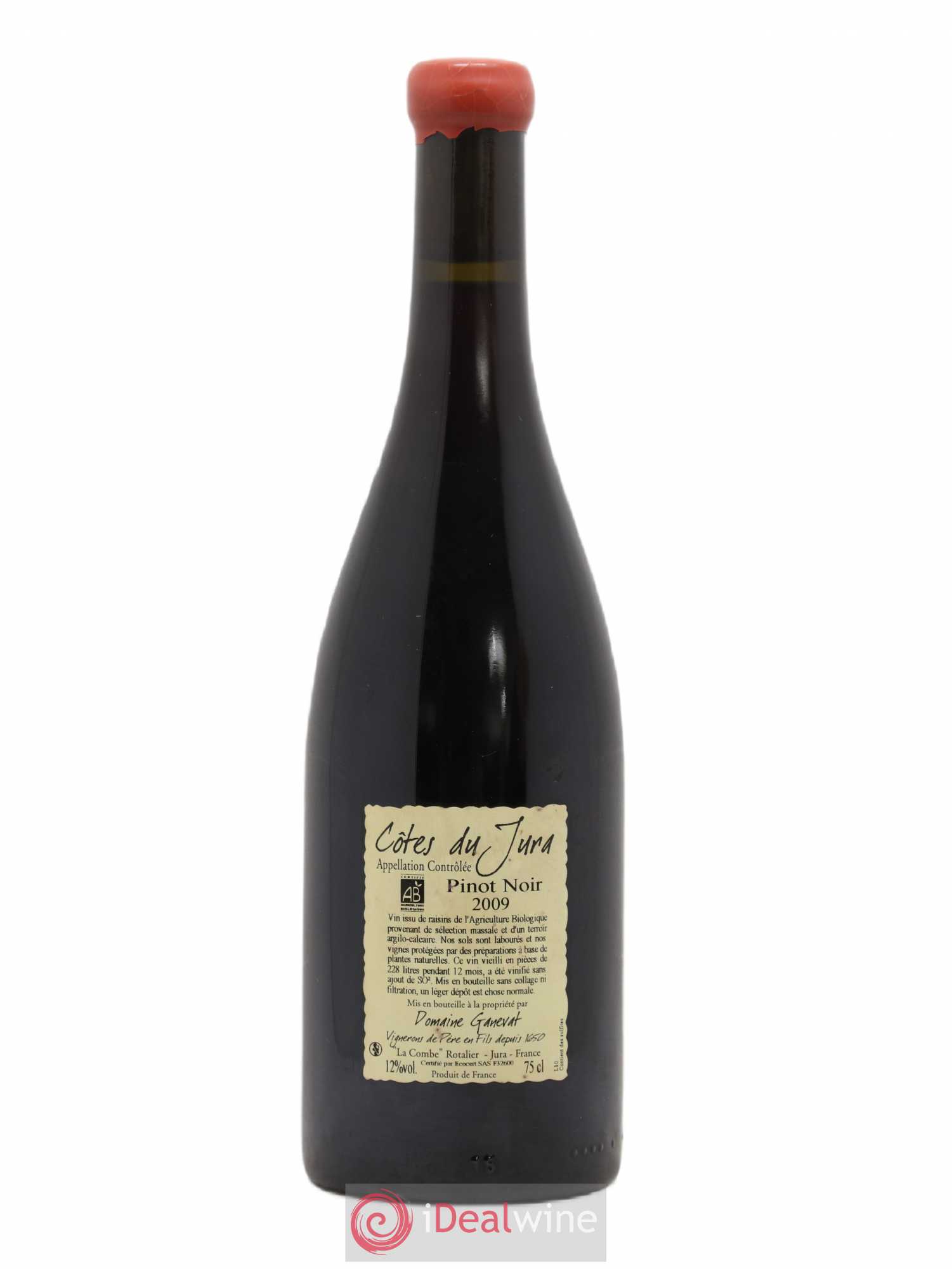 Côtes du Jura Cuvée Julien Jean-François Ganevat (Domaine) 2009 - Lot de 1 bouteille - 1