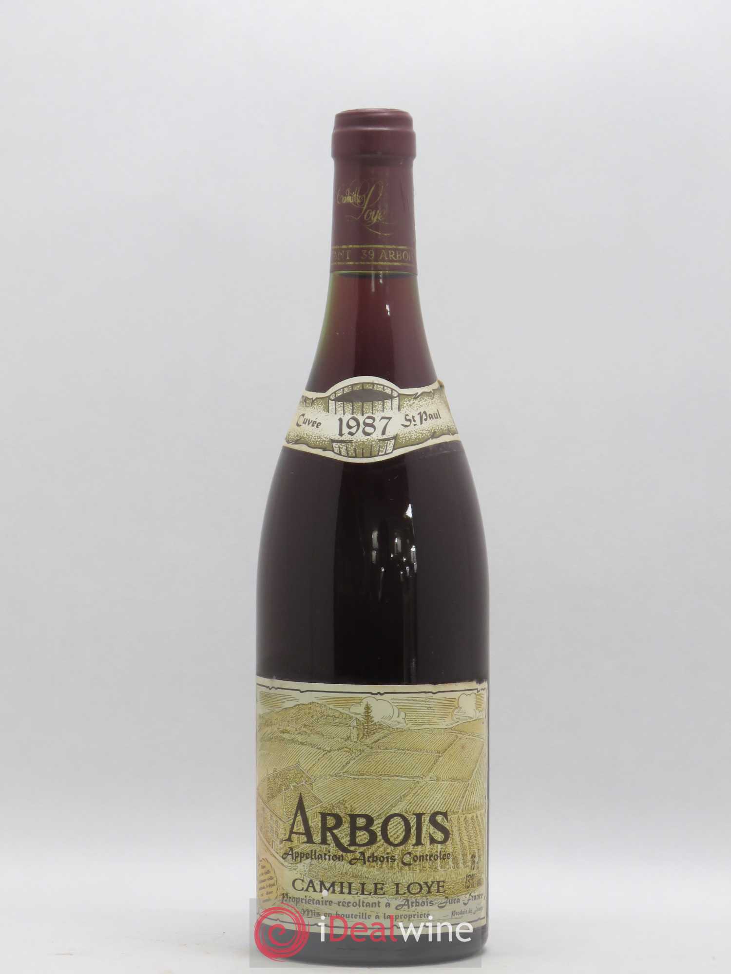 Arbois Trousseau Cuvée St-Paul Camille Loye 1987 - Lot de 1 bouteille - 0