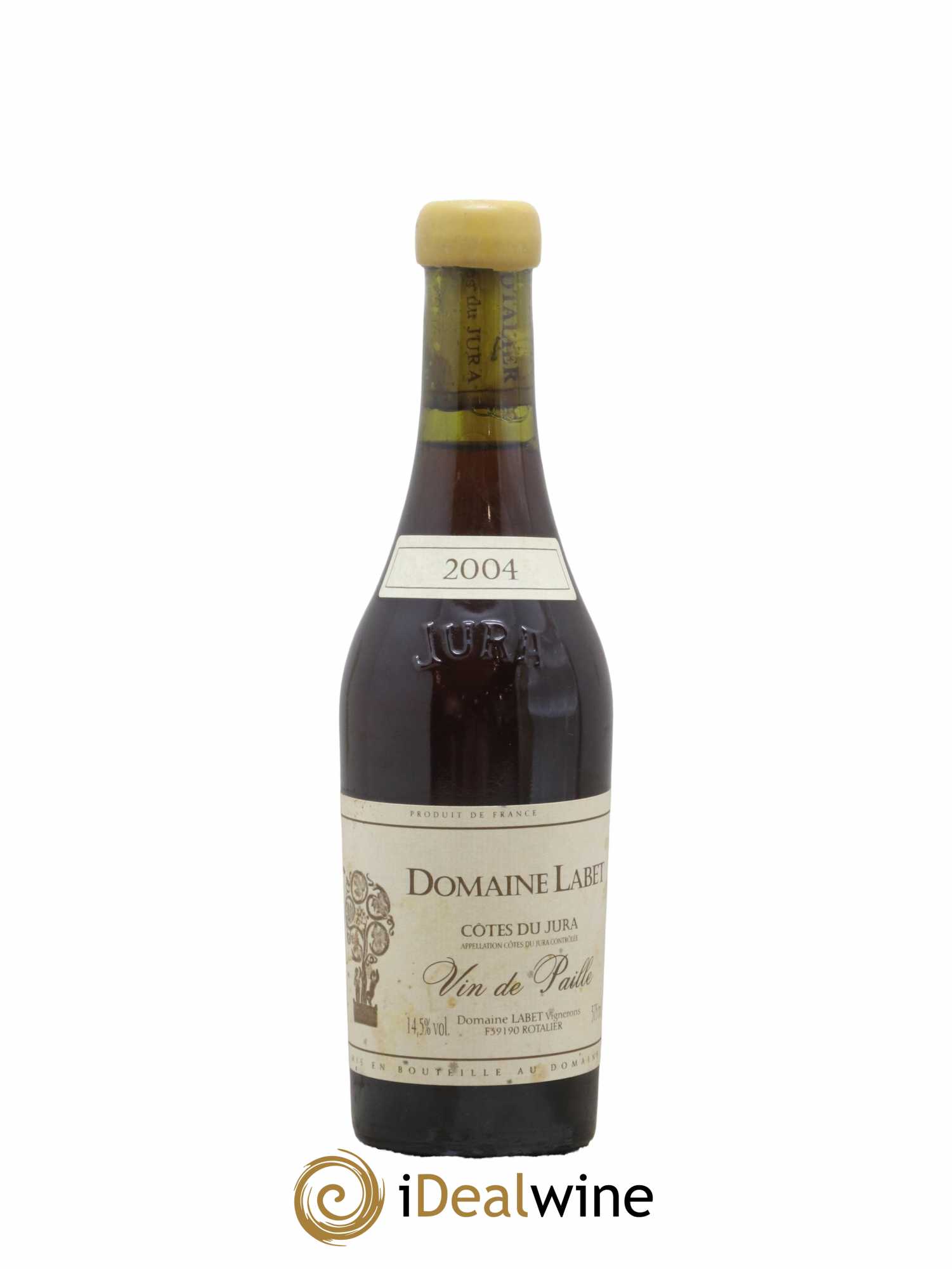 Côtes du Jura Vin de Paille Domaine Labet 2004 - Lotto di 1 mezza bottiglia - 0