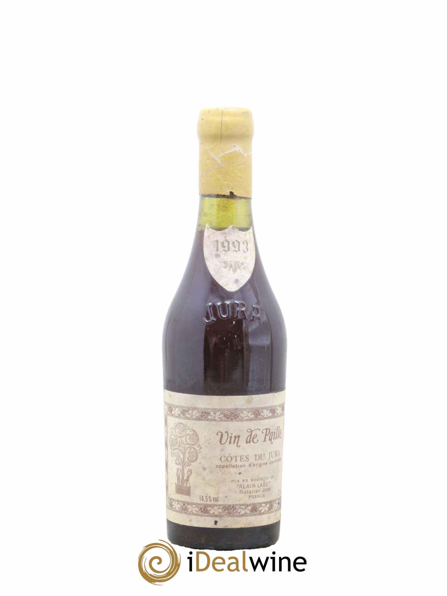 Côtes du Jura Vin de Paille Alain Labet 1993 - Lotto di 1 mezza bottiglia - 0