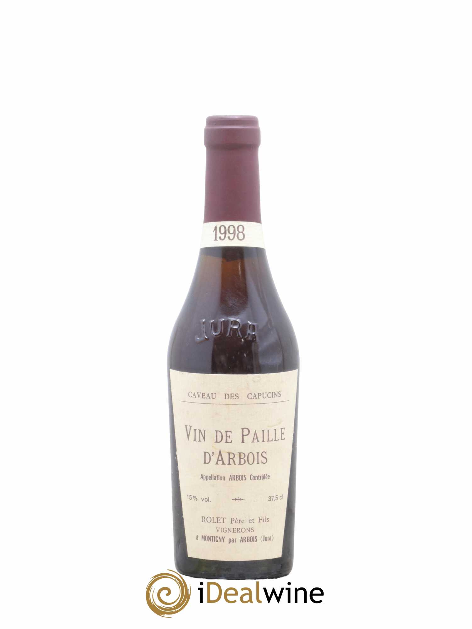 Arbois Vin de Paille Domaine Rolet 1998 - Lotto di 1 mezza bottiglia - 0
