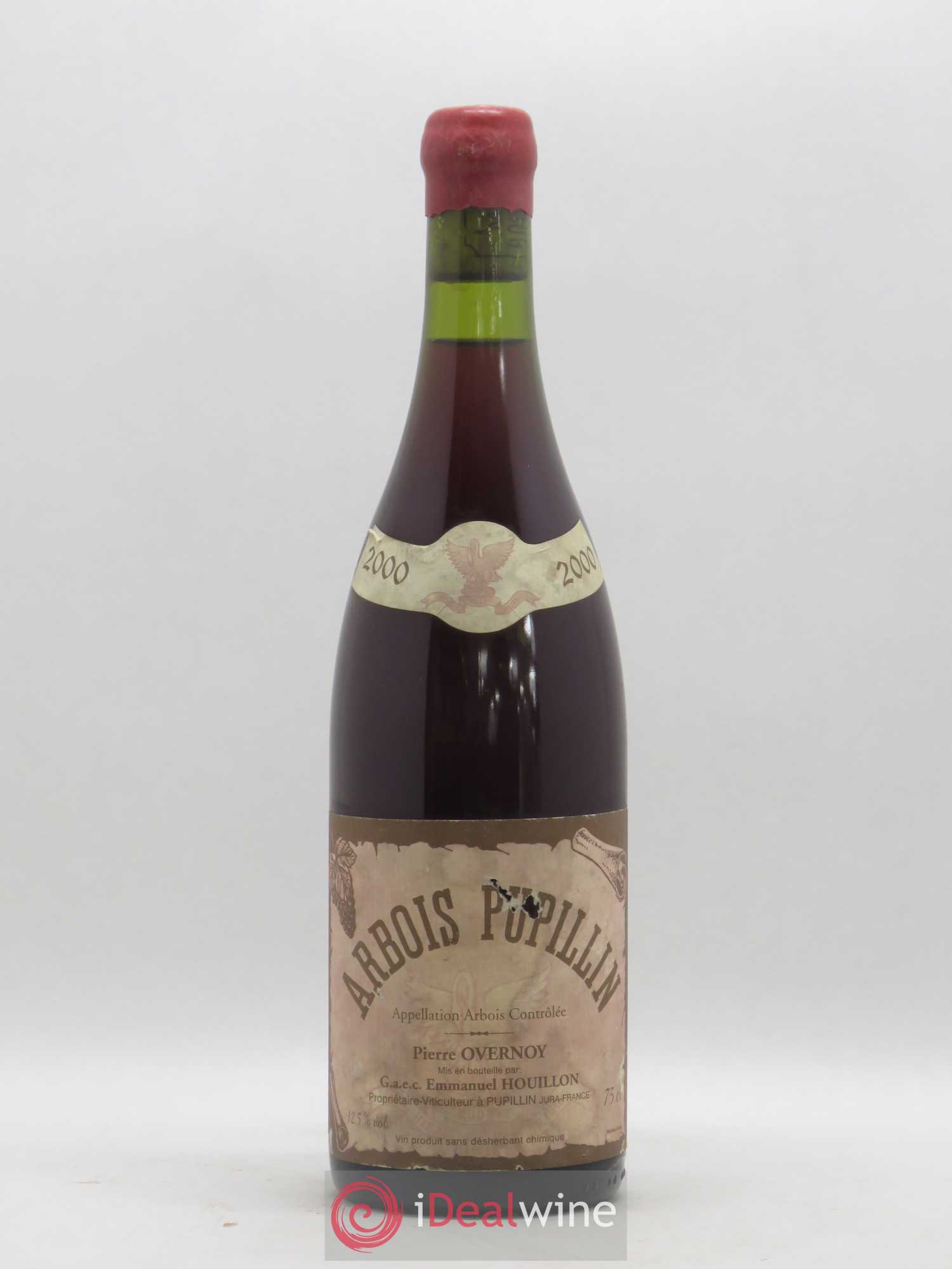 Arbois-Pupillin Poulsard (cire rouge) Overnoy-Houillon (Domaine) 2000 - Lot de 1 bouteille - 0
