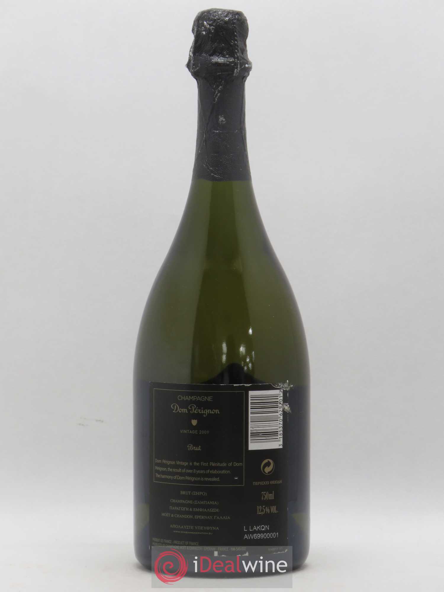 Brut Dom Pérignon LUMINEUX 2009 - Lot de 1 bouteille - 1