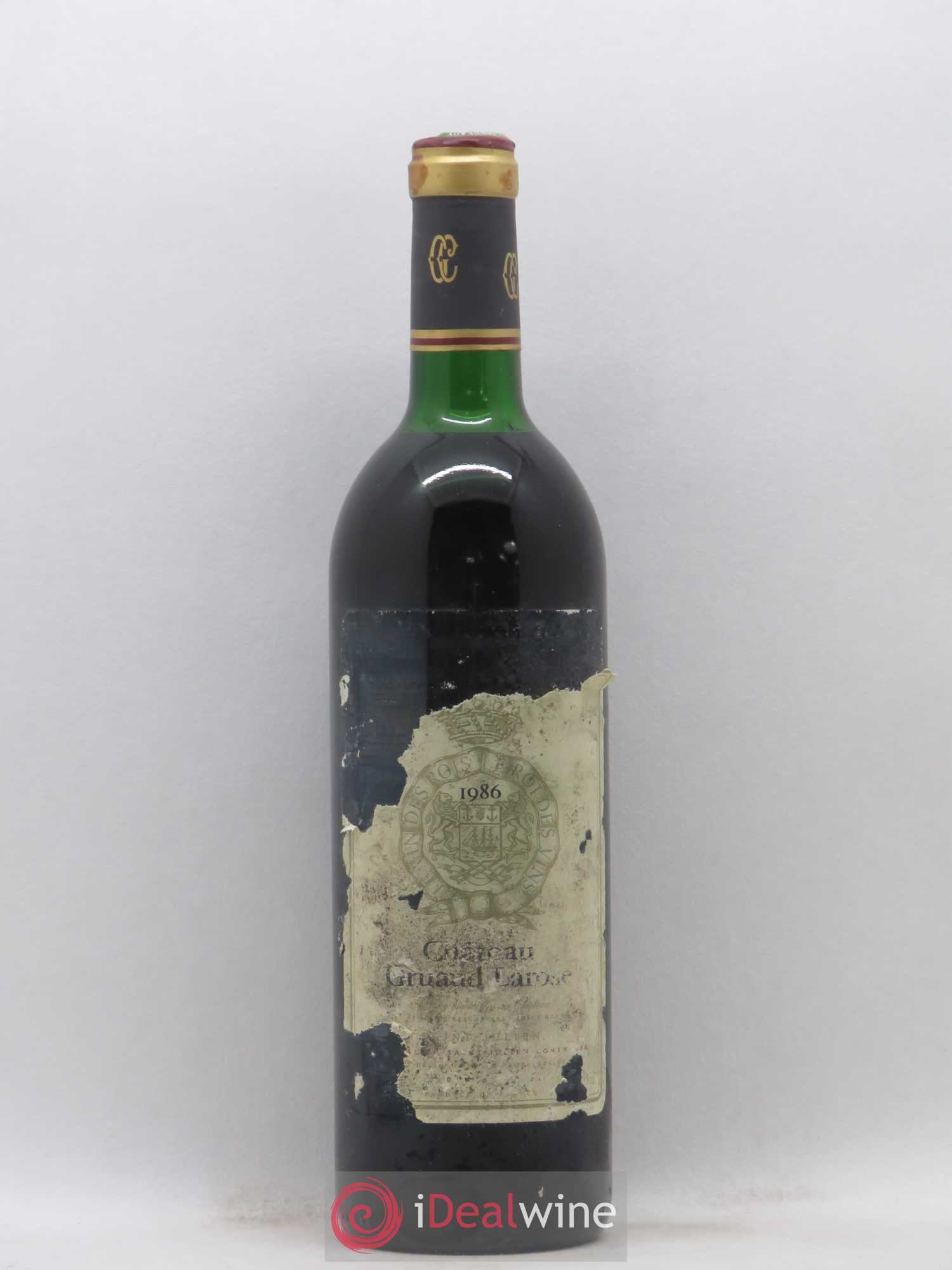 Château Gruaud Larose 2ème Grand Cru Classé 1986 - Lot de 1 bouteille - 0