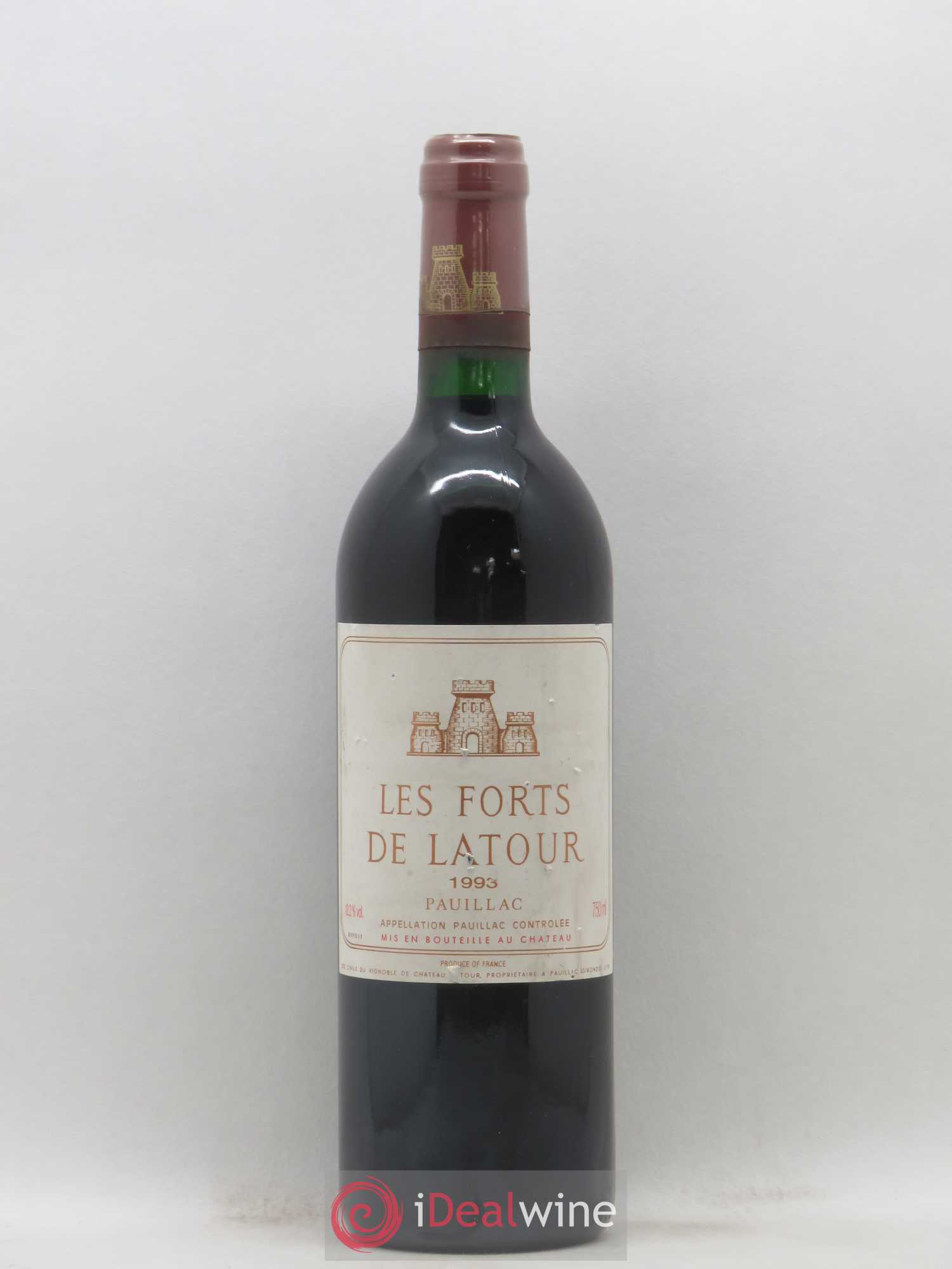 Les Forts de Latour Second Vin 1993 - Lot de 1 bouteille - 0