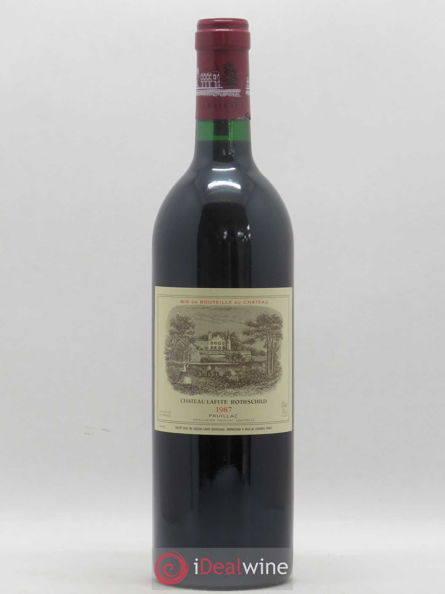 Château Lafite Rothschild 1er Grand Cru Classé 1987 - Lot de 1 bouteille - 0