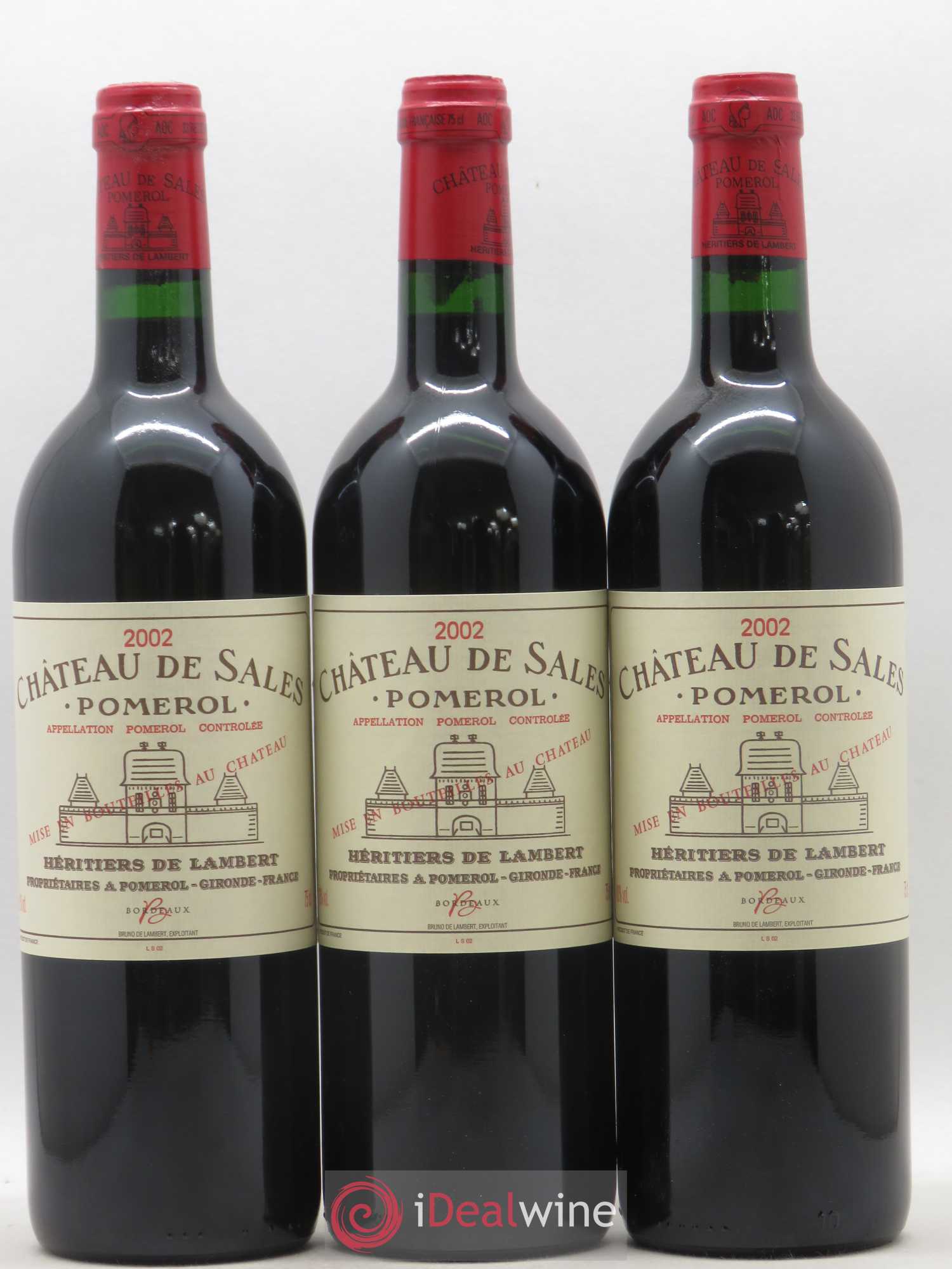 Château de Sales 2002 - Lot de 12 bouteilles - 1