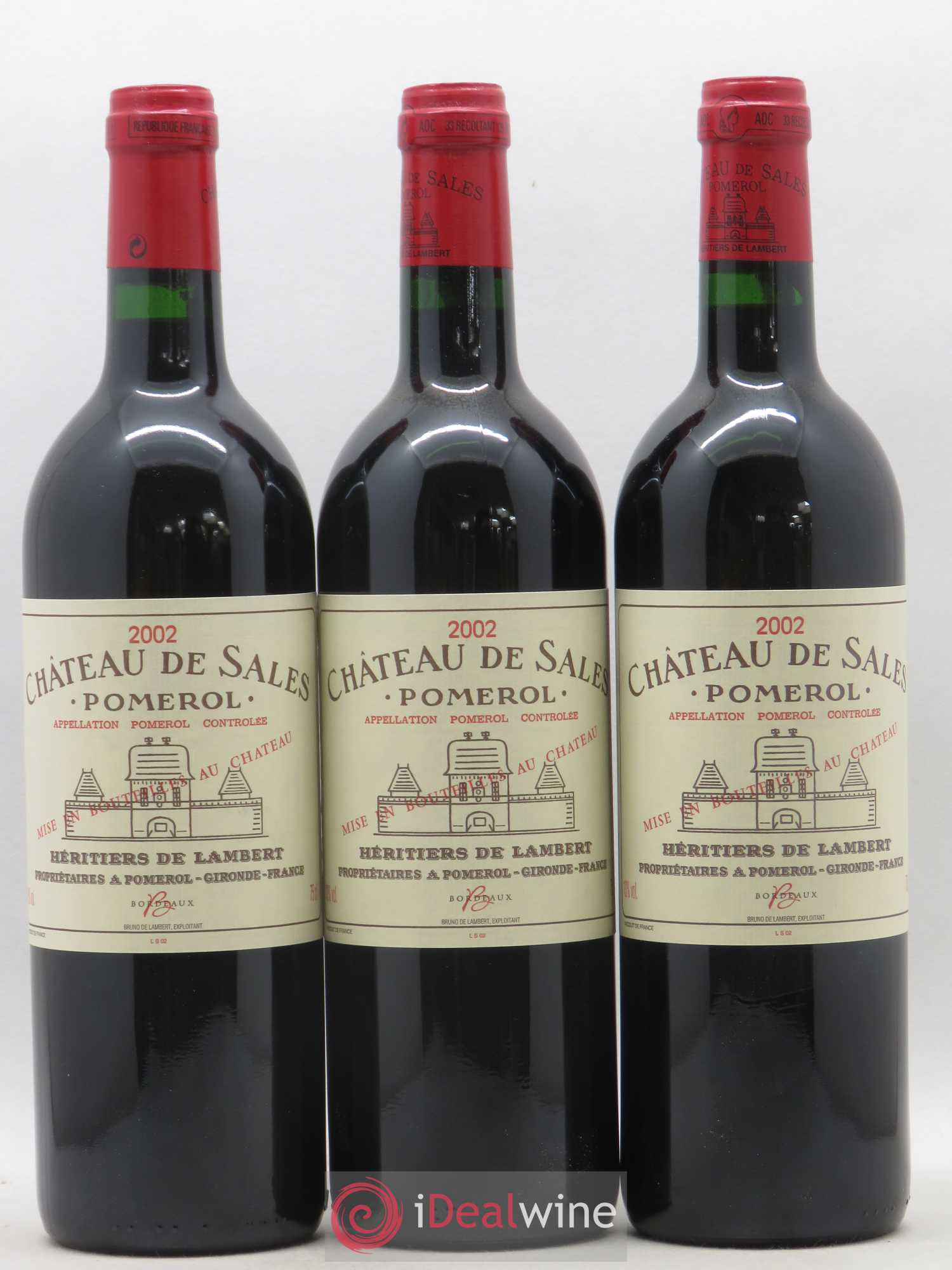 Château de Sales 2002 - Lot de 12 bouteilles - 2