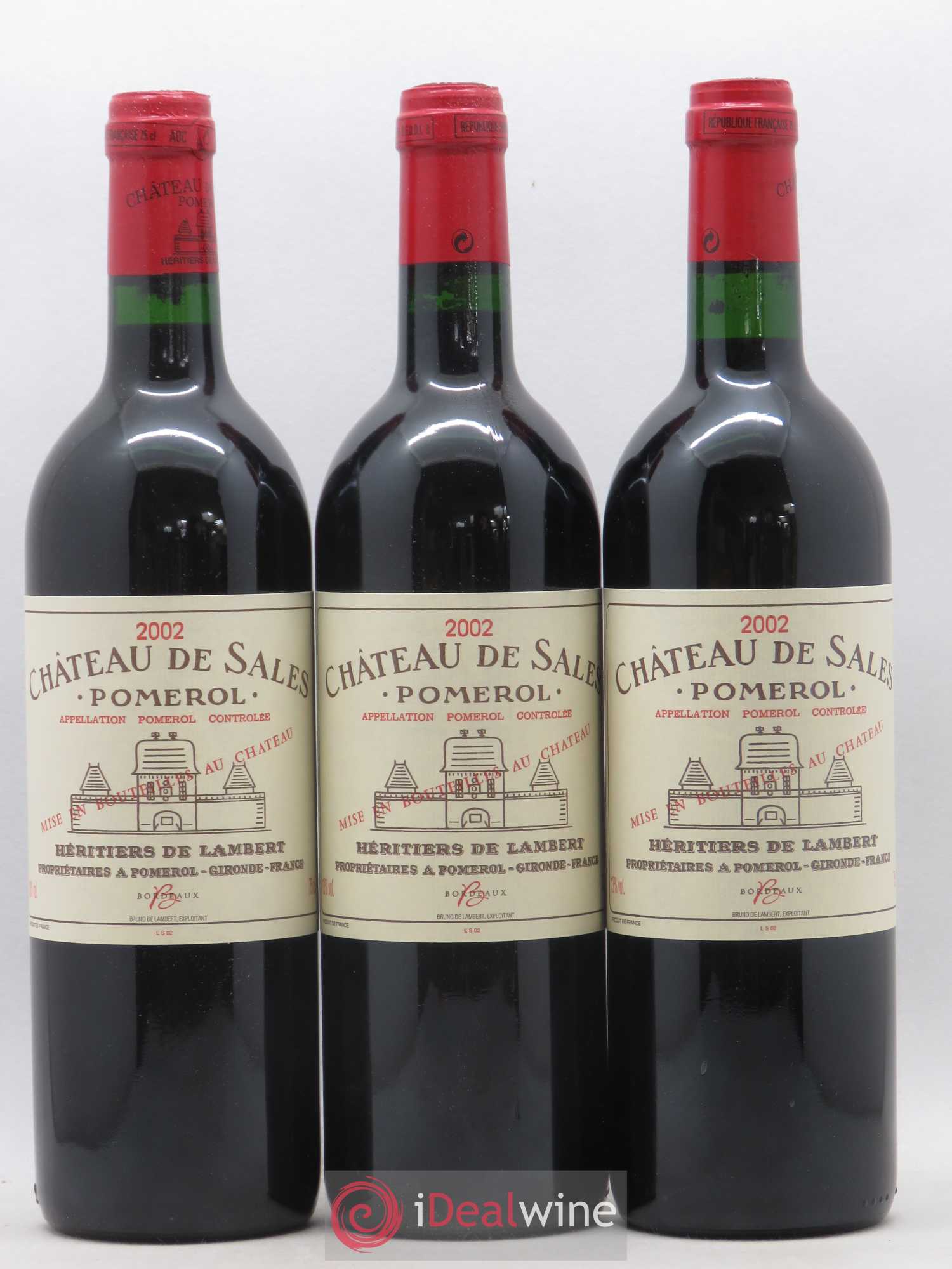 Château de Sales 2002 - Lot de 12 bouteilles - 3