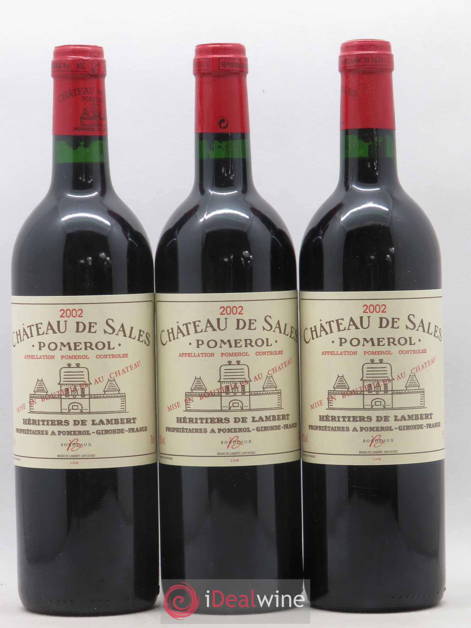 Château de Sales 2002 - Lot de 12 bouteilles - 4