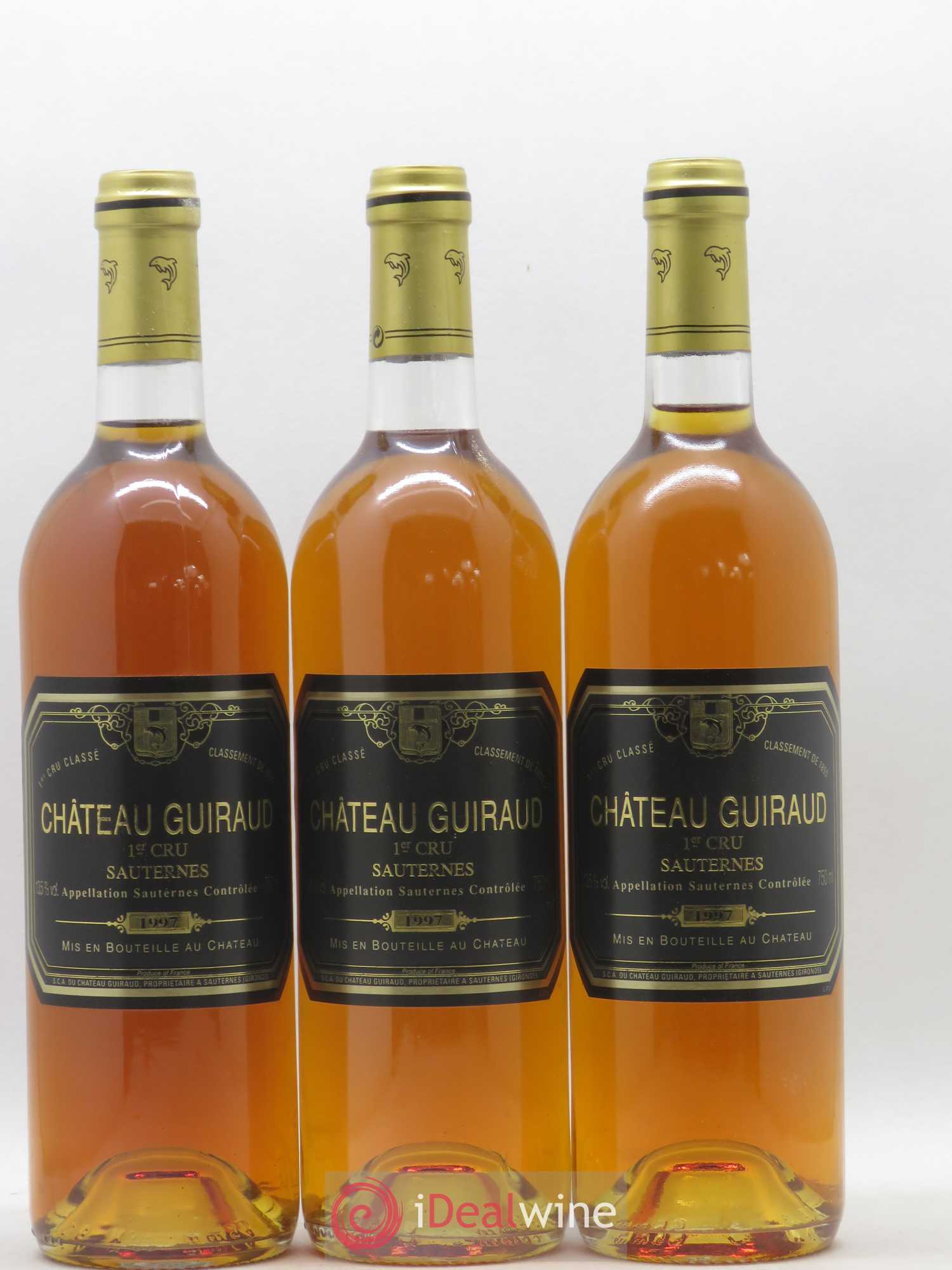Château Guiraud 1er Grand Cru Classé 1997 - Lotto di 12 bottiglie - 1