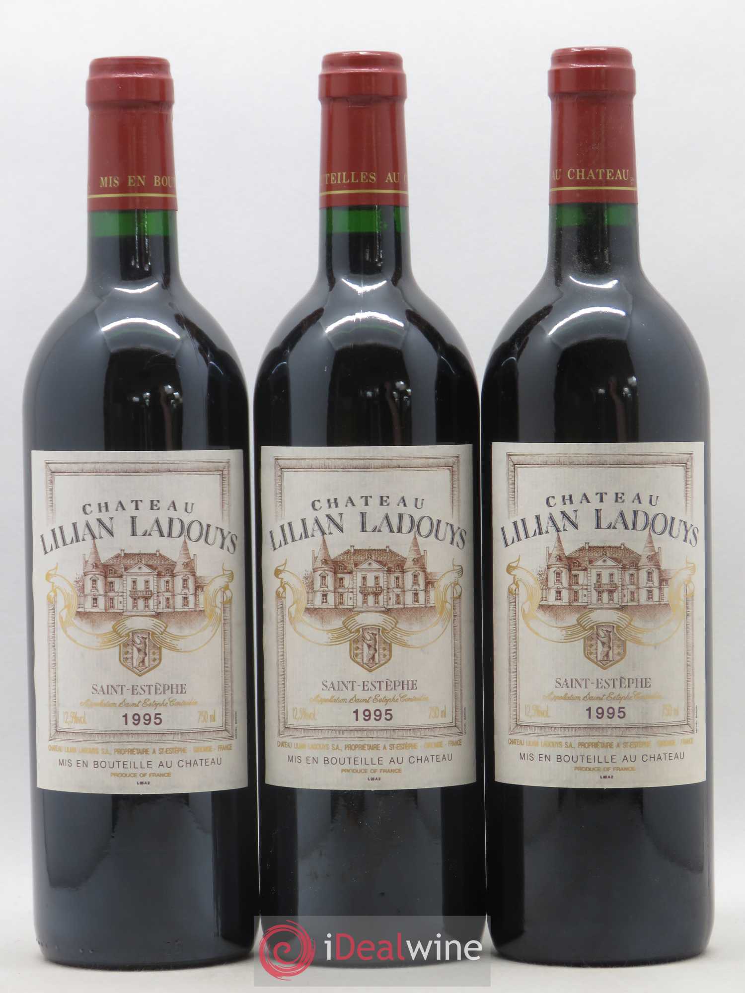 Château Lilian Ladouys Cru Bourgeois 1995 - Lot de 12 bouteilles - 2