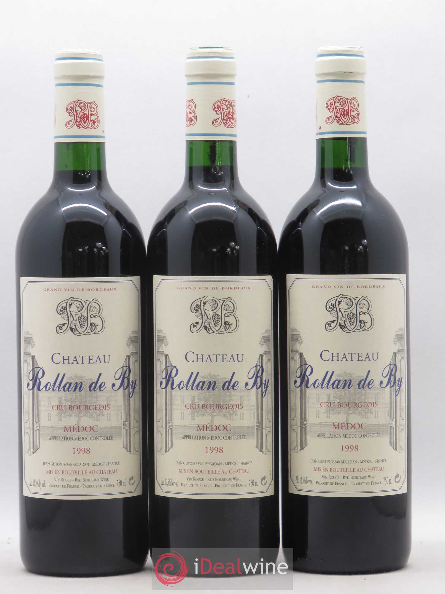 Château Rollan de By Cru Bourgeois 1998 - Lot de 12 bouteilles - 4
