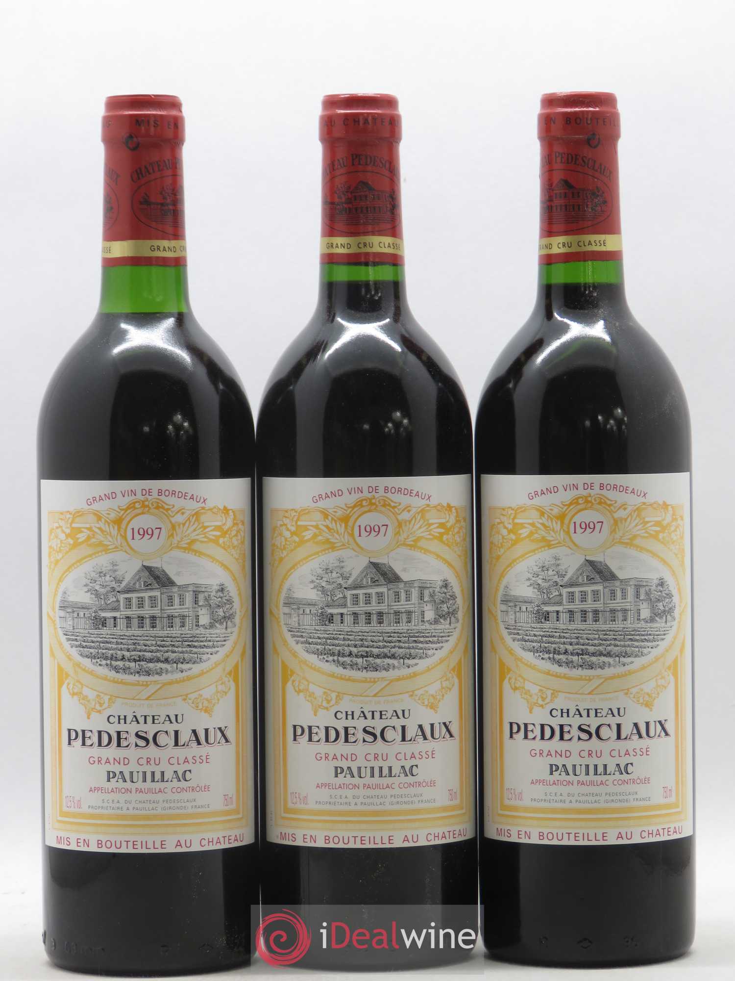 Château Pedesclaux 5ème Grand Cru Classé 1997 - Lot de 12 bouteilles - 1