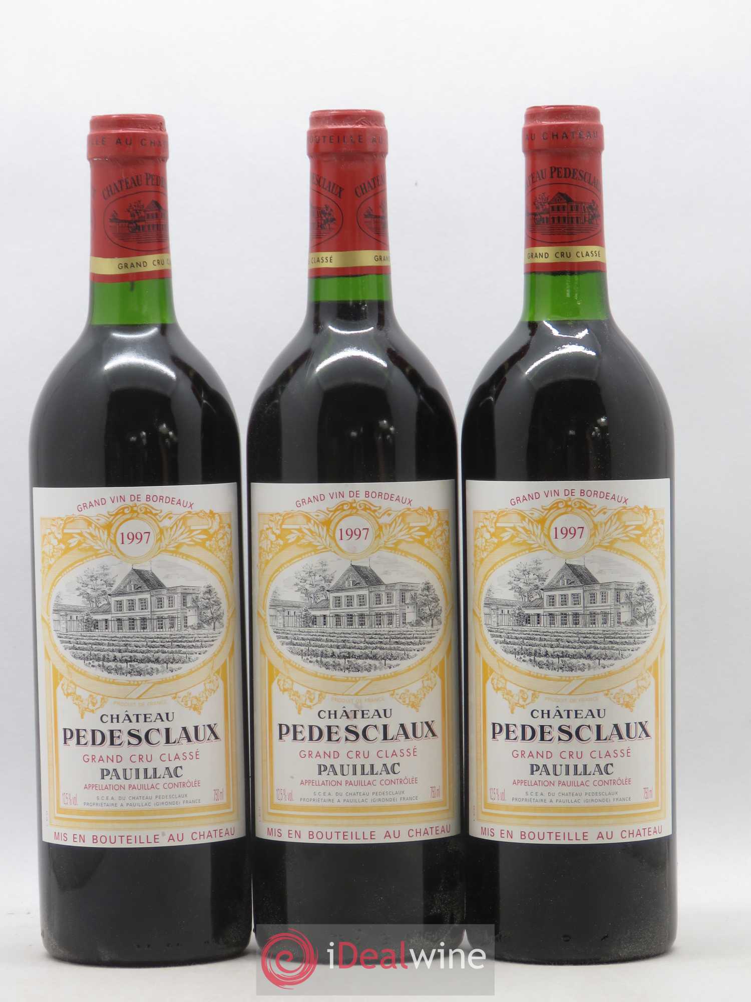 Château Pedesclaux 5ème Grand Cru Classé 1997 - Lot de 12 bouteilles - 3